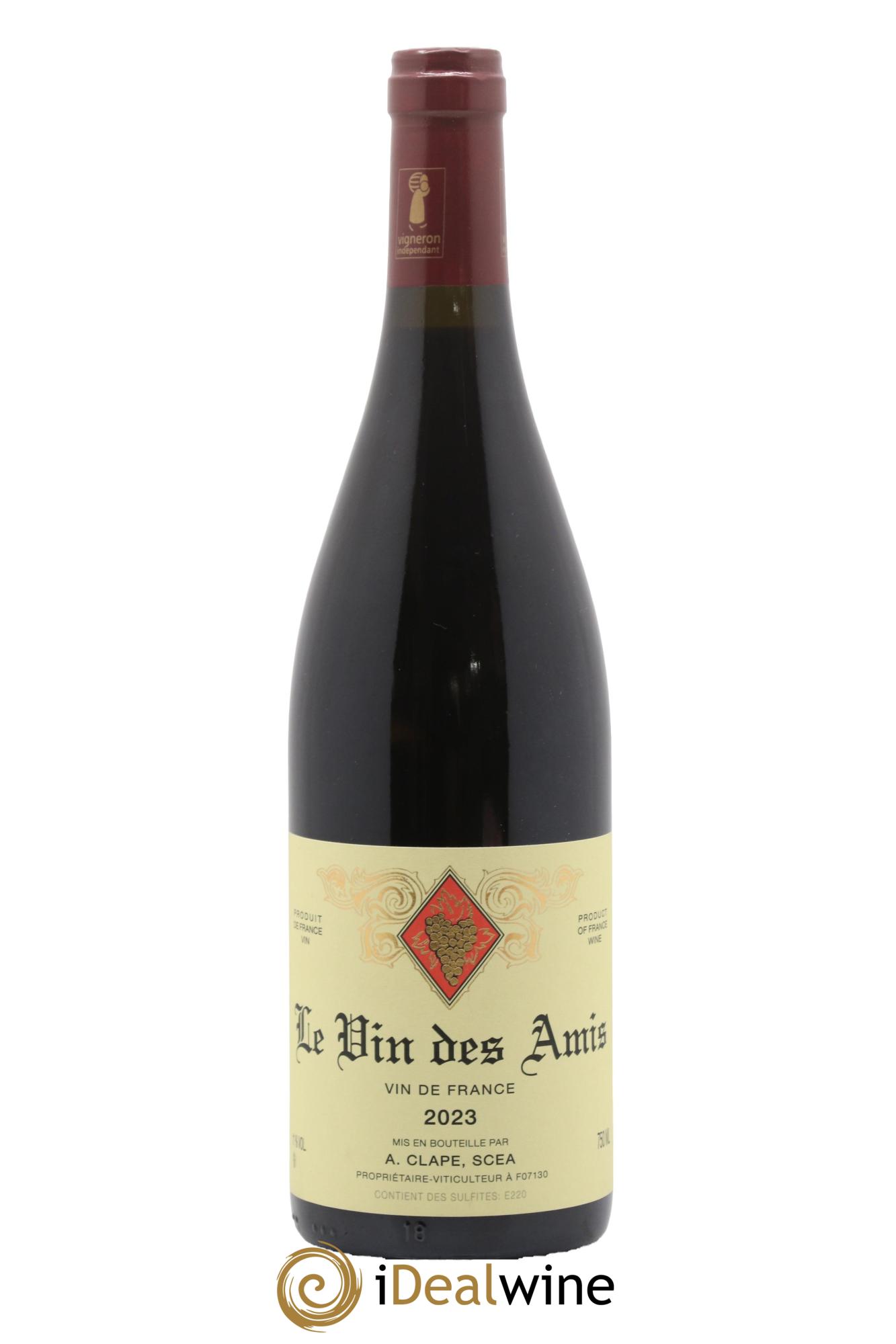 Vin de France Le Vin des Amis Auguste Clape 2023 - Lot de 1 bouteille - 0