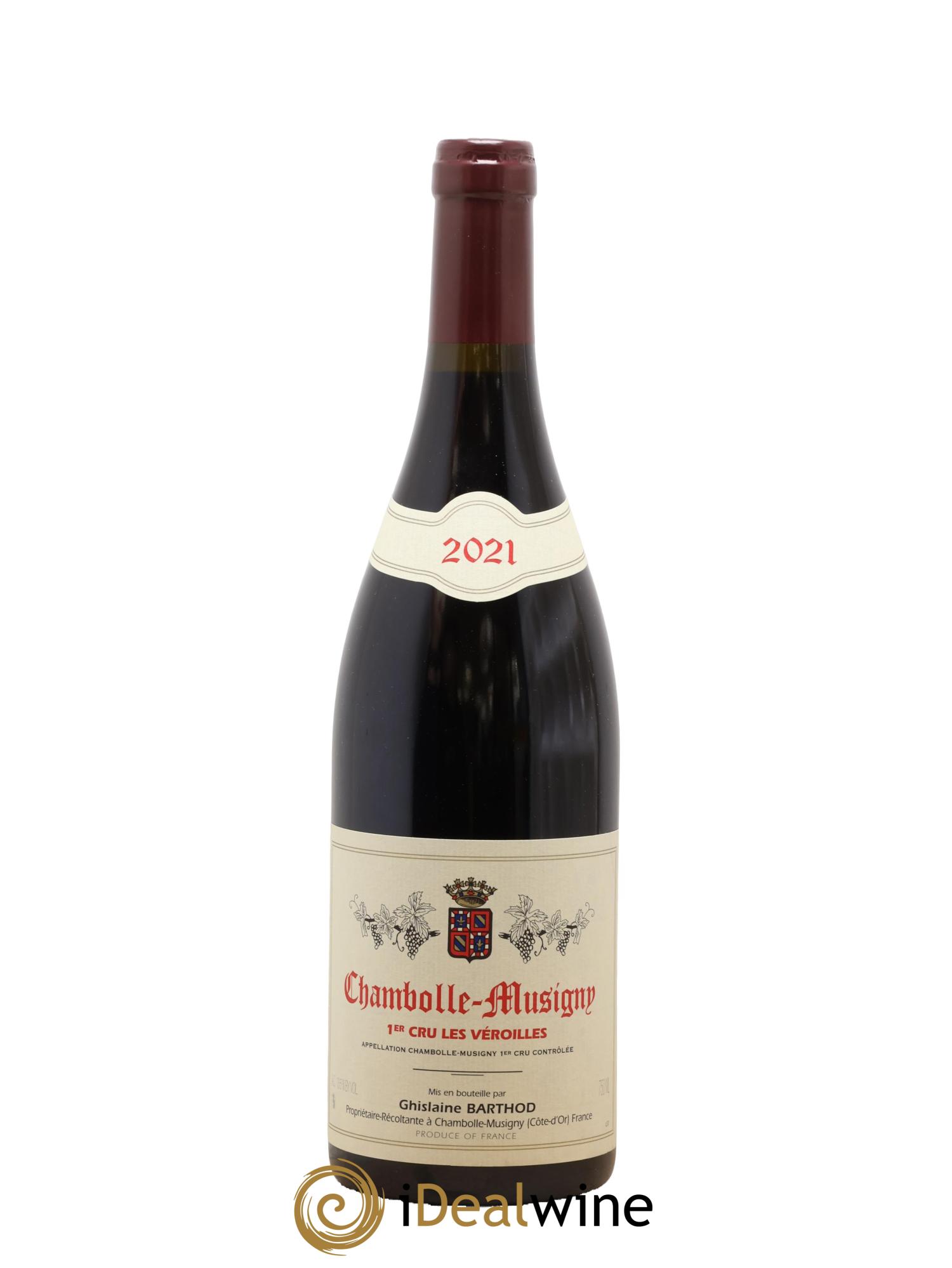 Chambolle-Musigny 1er Cru Les Véroilles Ghislaine Barthod 2021 - Lot de 1 bouteille - 0