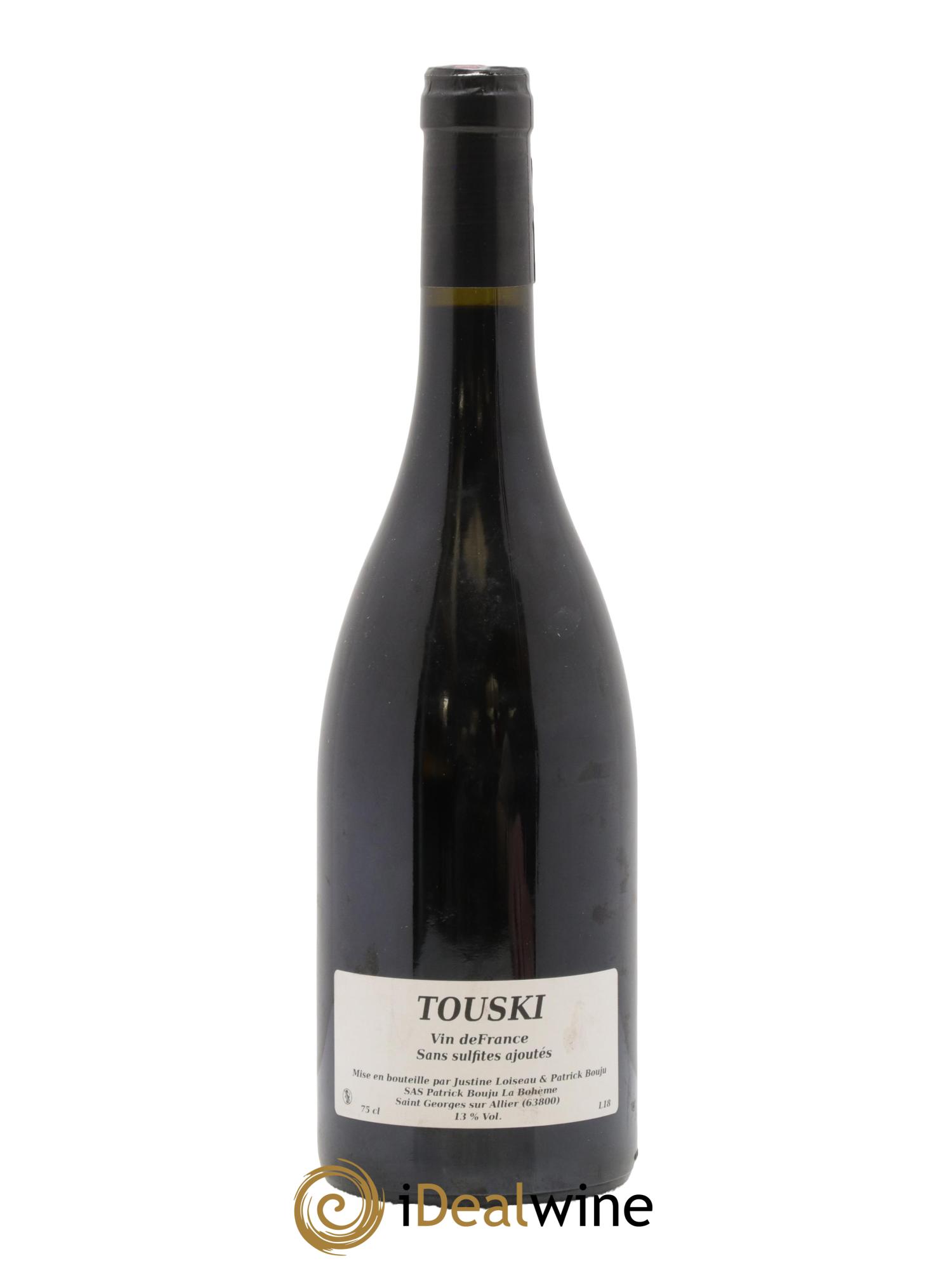 Vin de France Touski Patrick Bouju - La Bohème 2018 - Lotto di 1 bottiglia - 1