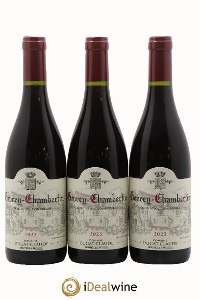 Gevrey-Chambertin Claude Dugat 2023 - Lot de 3 bouteilles - 0