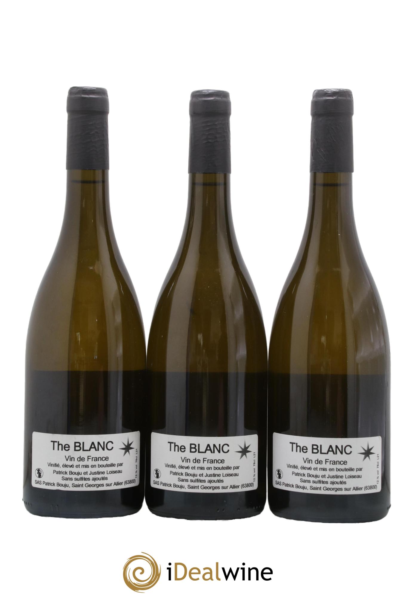 Vin de France The Blanc Bouju 2021 - Lot de 3 bouteilles - 1