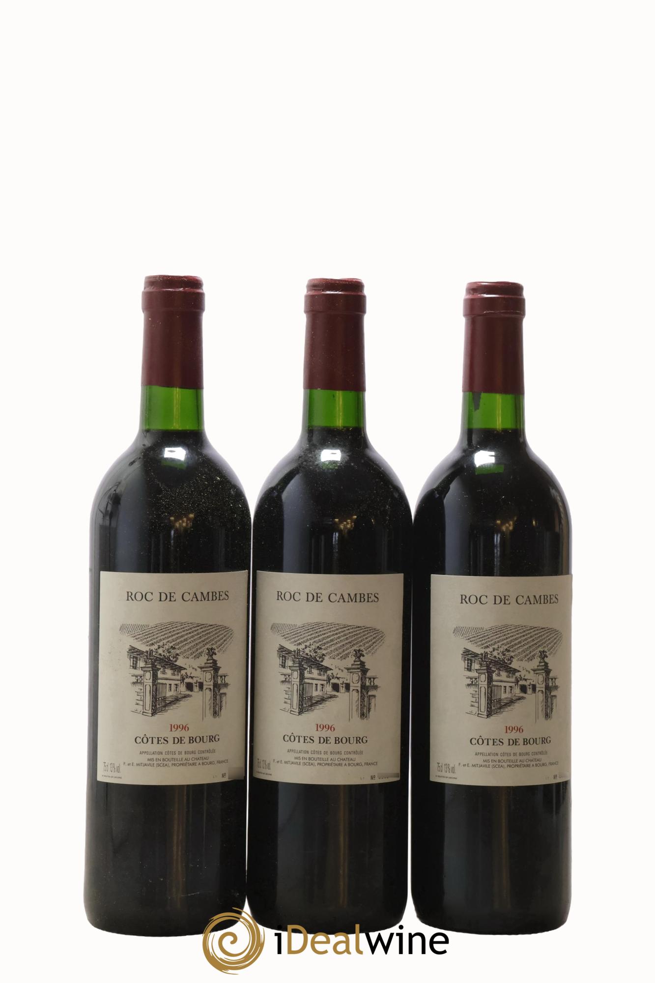 Roc de Cambes 1996 - Lot de 12 bouteilles - 1