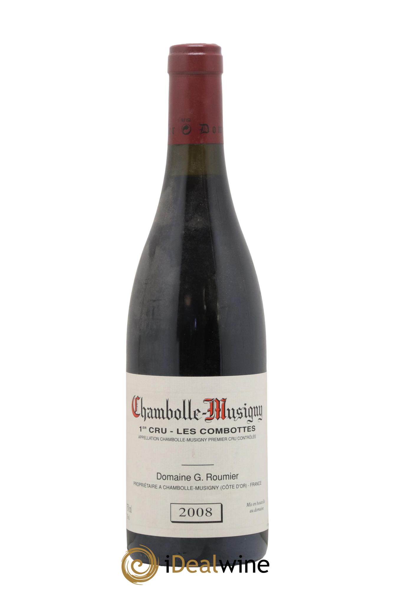 Chambolle-Musigny 1er Cru Les Combottes Georges Roumier (Domaine) 2008 - Lot of 1 bottle - 0