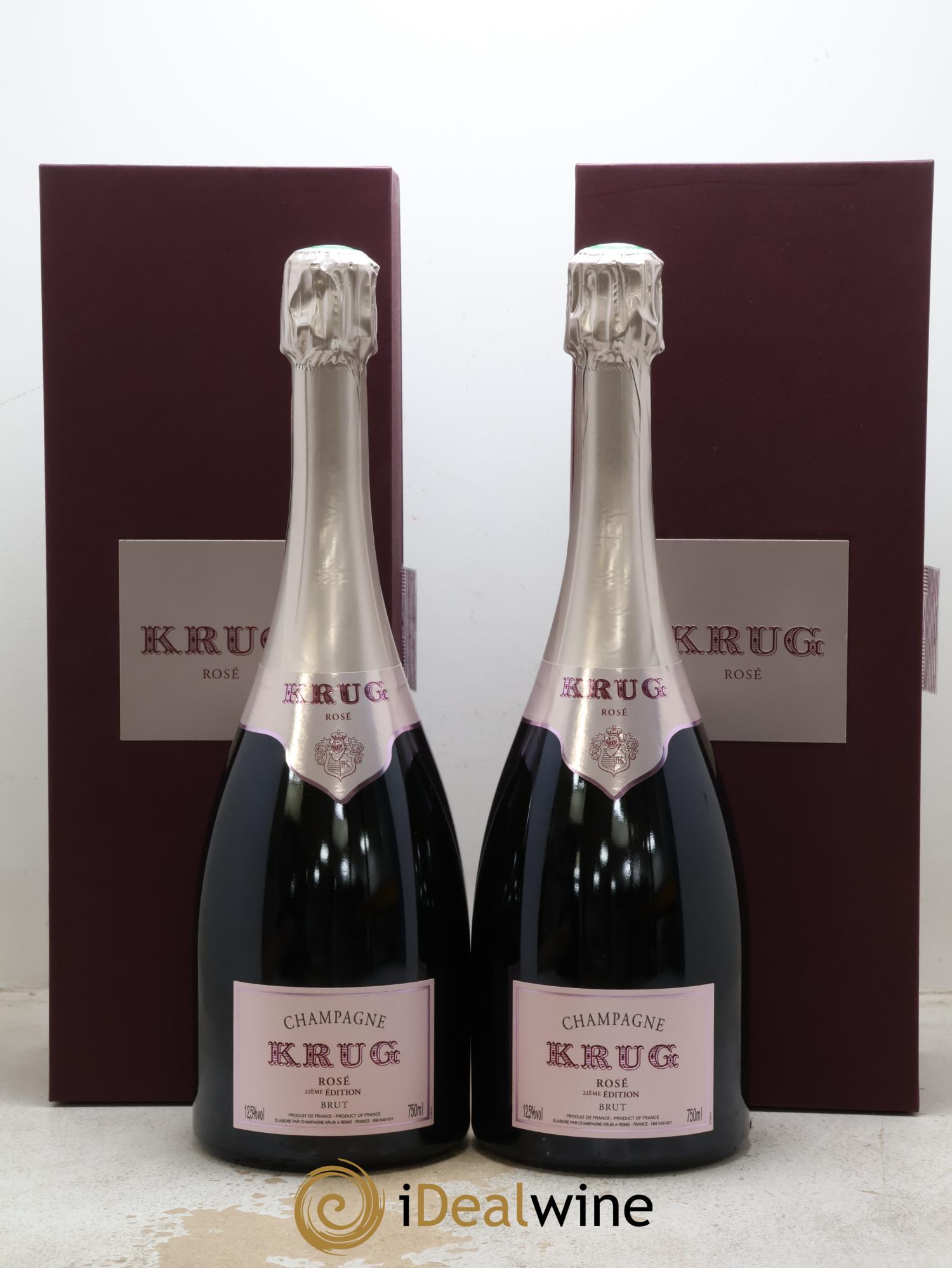 Rosé Edition 22 Krug - Lot de 2 bouteilles - 0