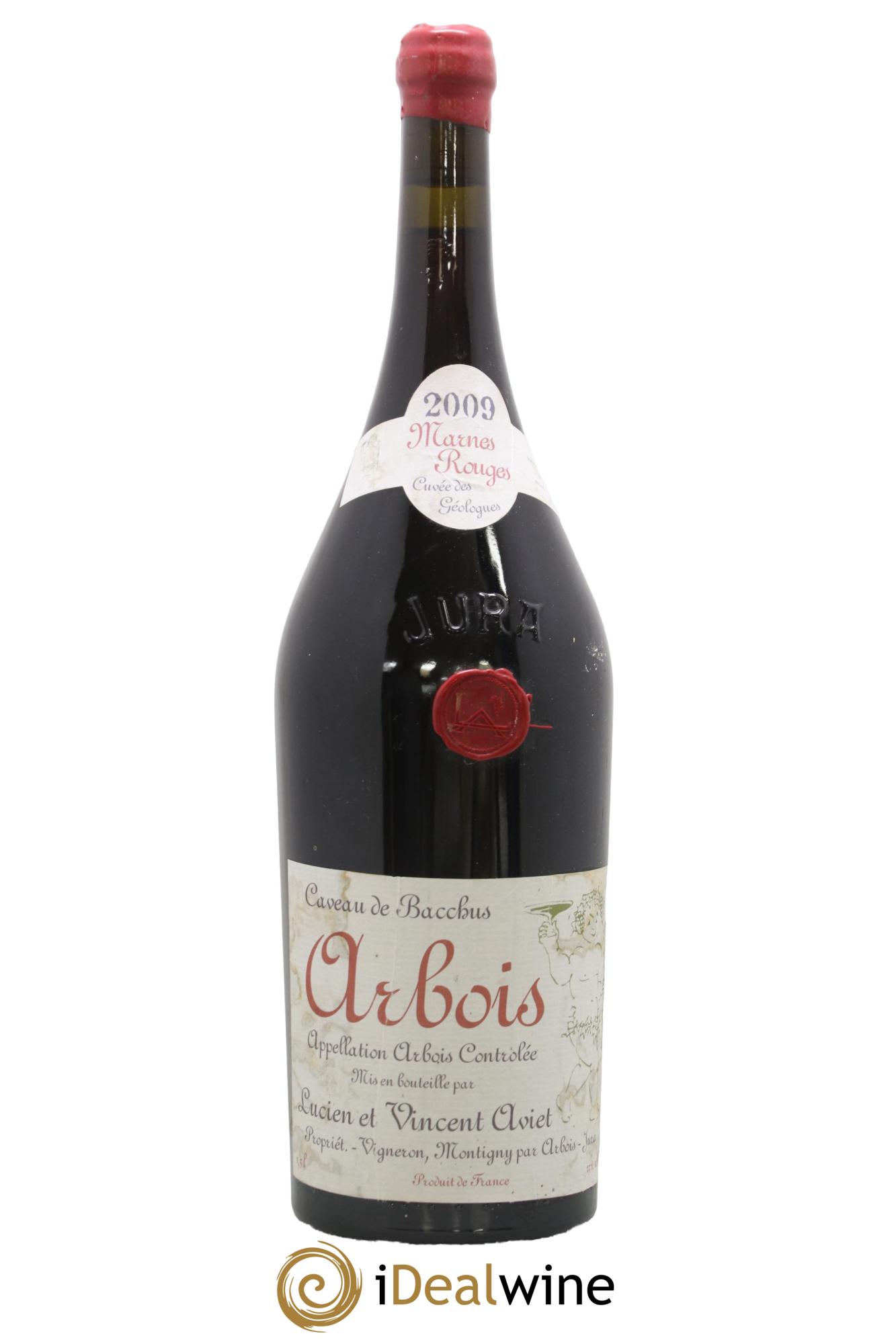 Arbois Trousseau Marne Rouge Cuvée des Géologues Lucien Aviet (Domaine) 2009 - Lot of 1 magnum - 0