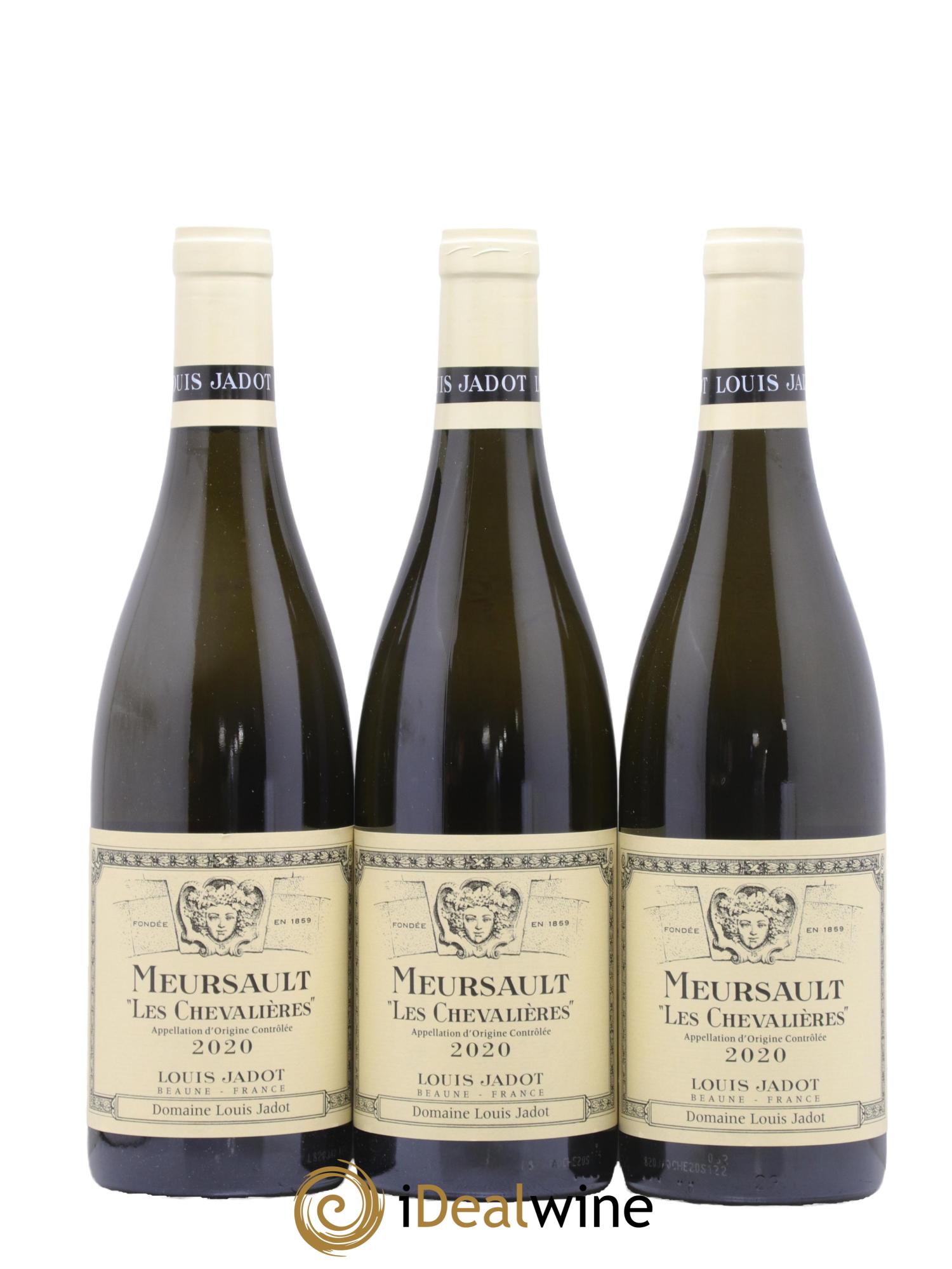 Meursault Les Chevalières Maison Louis Jadot 2020 - Lot of 3 bottles - 0