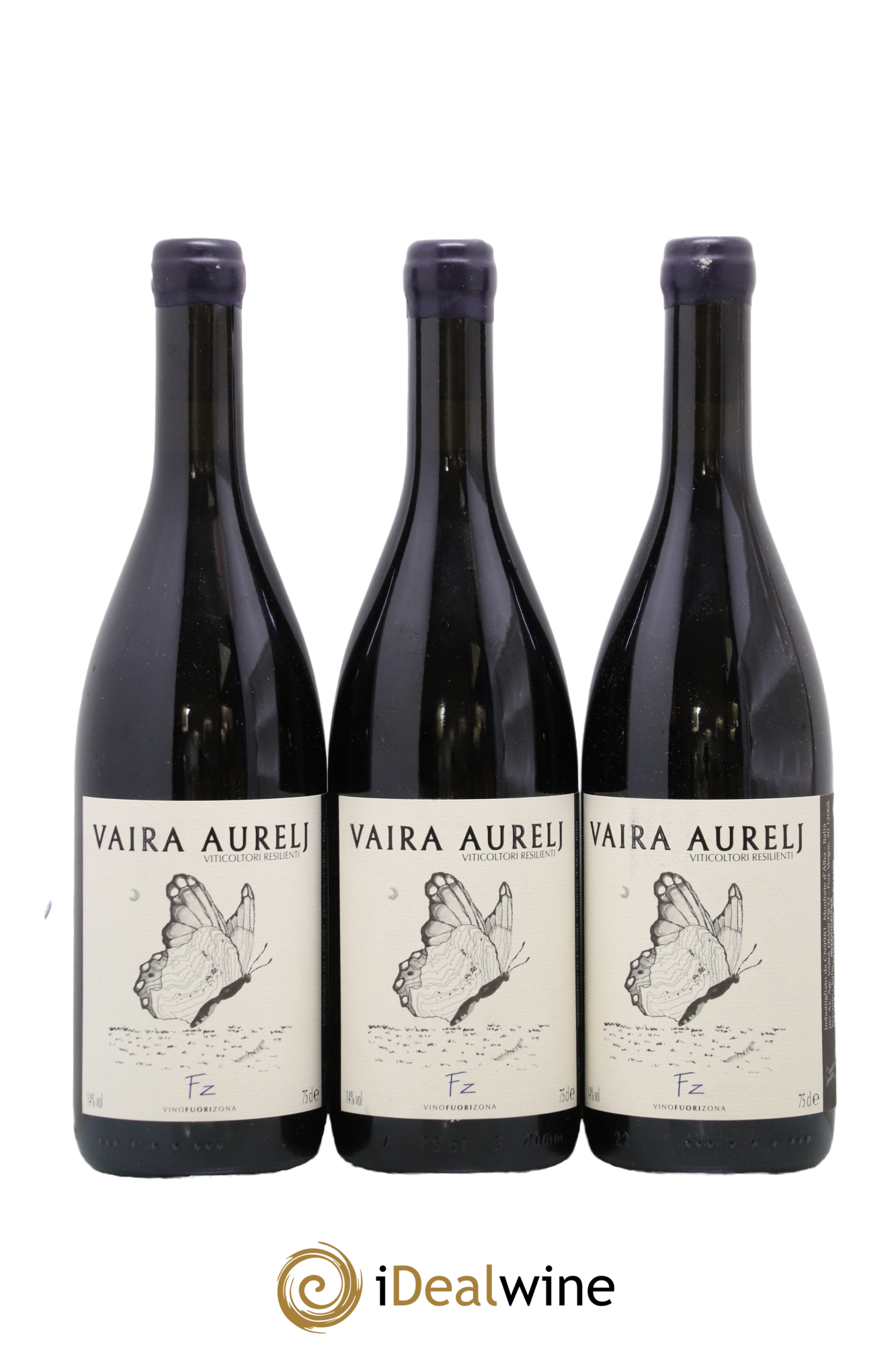 Italie Vino Rosse FZ Free Zone Vaira Aurelj - Lotto di 3 bottiglie - 0