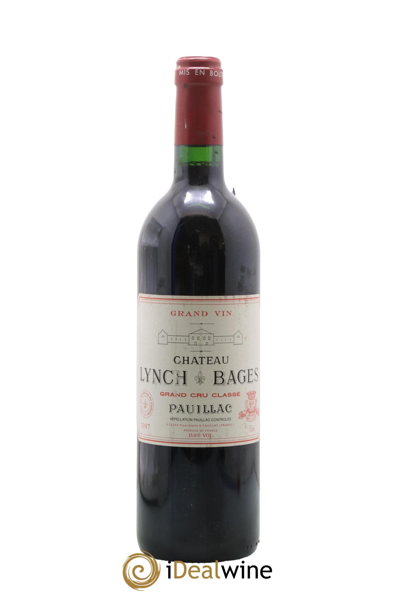 Château Lynch Bages 5ème Grand Cru Classé 1997 - Lot de 1 bouteille - 0