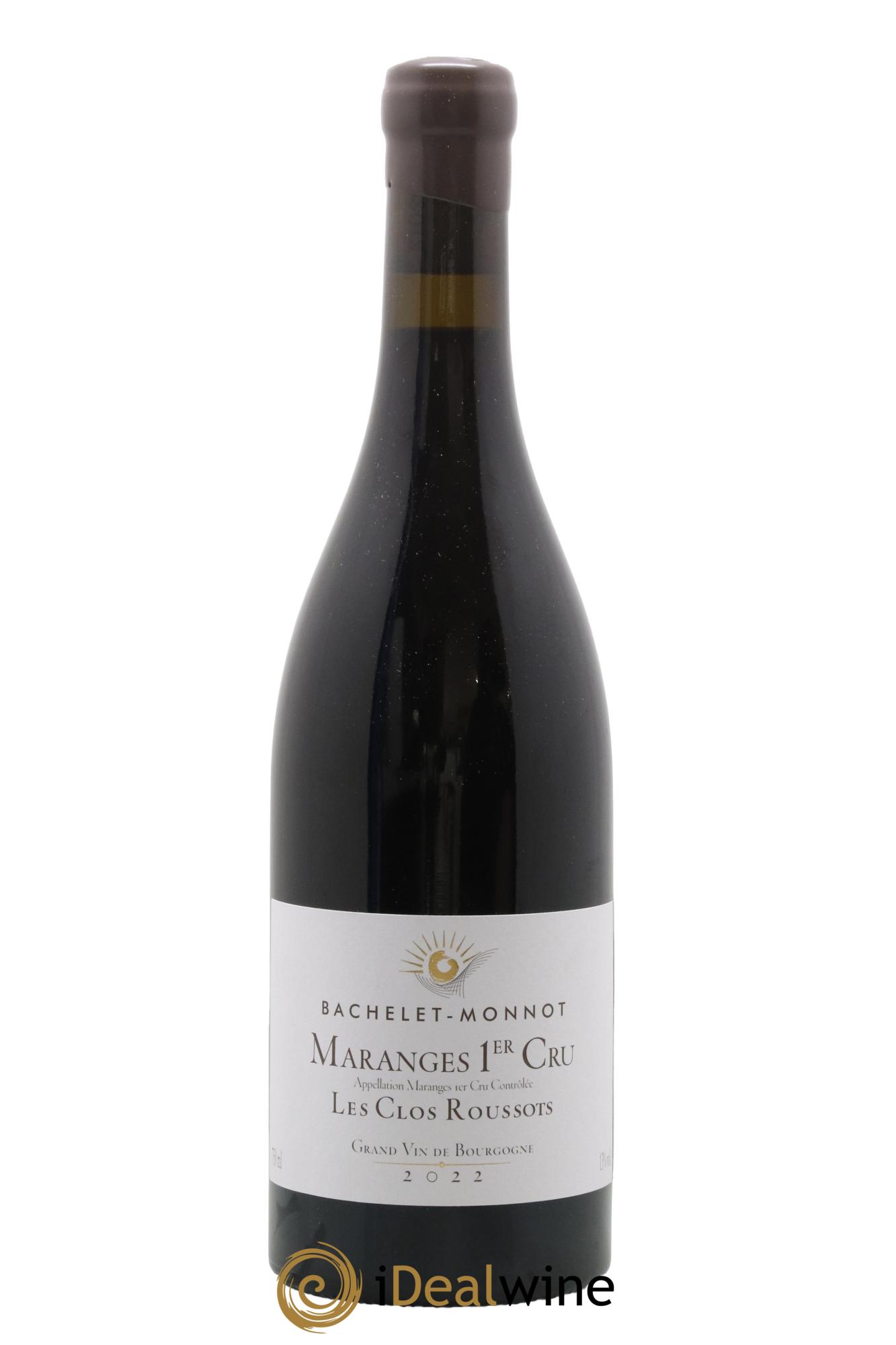 Maranges 1er Cru Les Clos Roussots Bachelet Monnot 2022 - Lot de 1 bouteille - 0