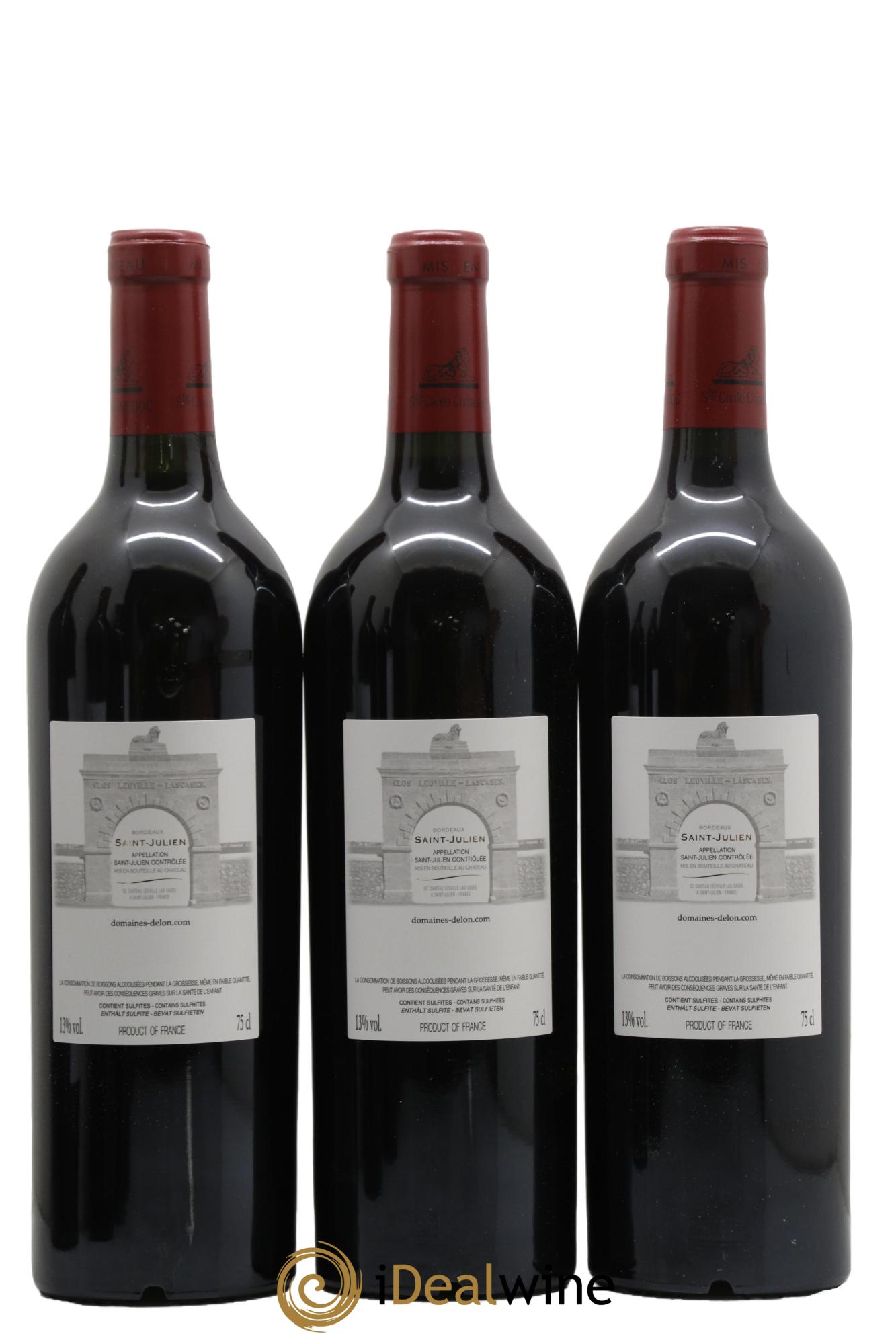 Château Léoville Las Cases 2ème Grand Cru Classé  2021 - Lot of 6 bottles - 2