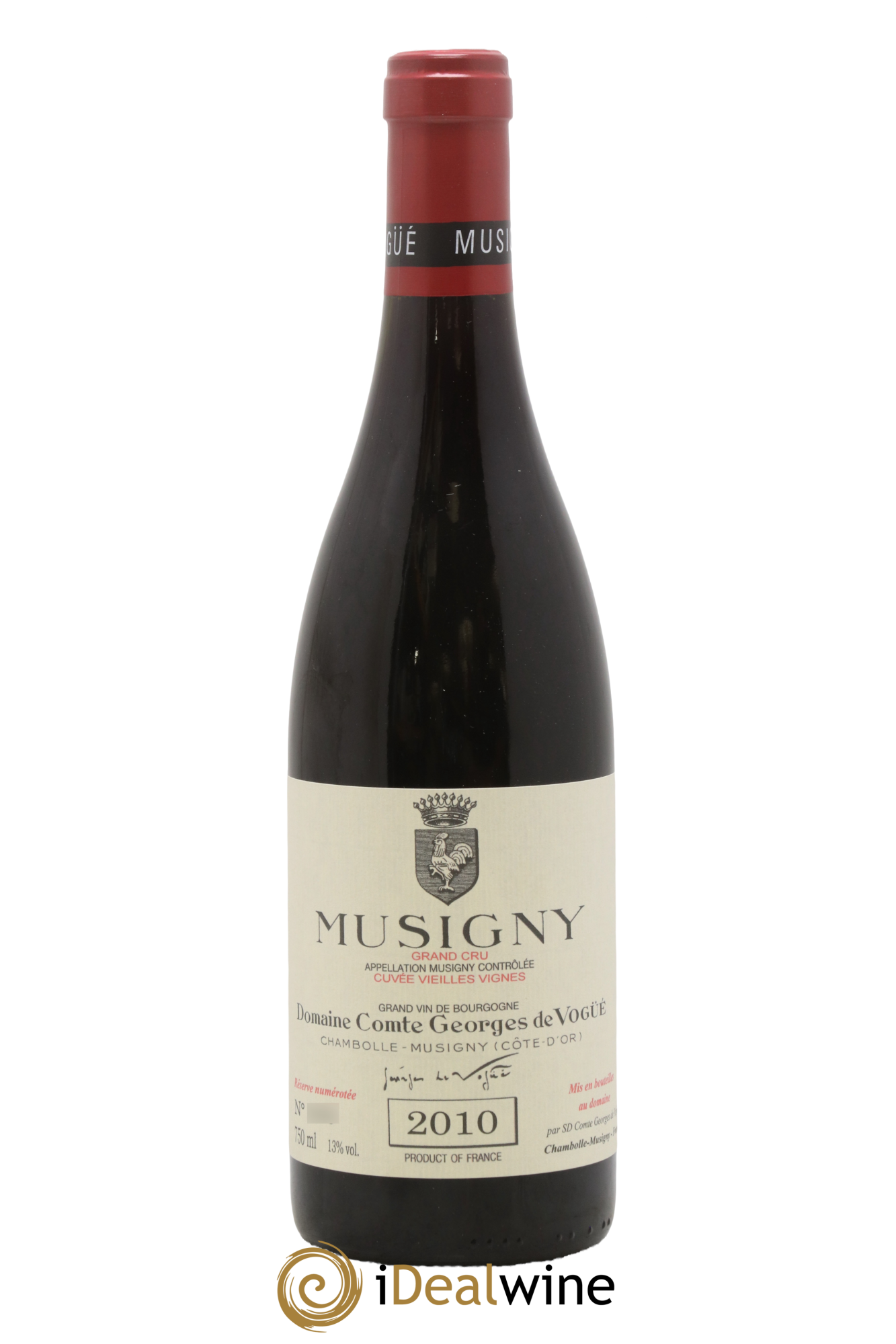 Musigny Grand Cru Cuvée Vieilles Vignes Comte Georges de Vogüé 2010 - Lot de 1 bouteille - 0