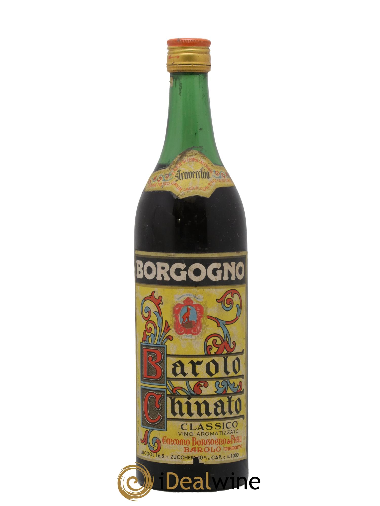 Barolo Chinato Stravecchio Giacomo Borgogno - Lot de 1 litre - 0