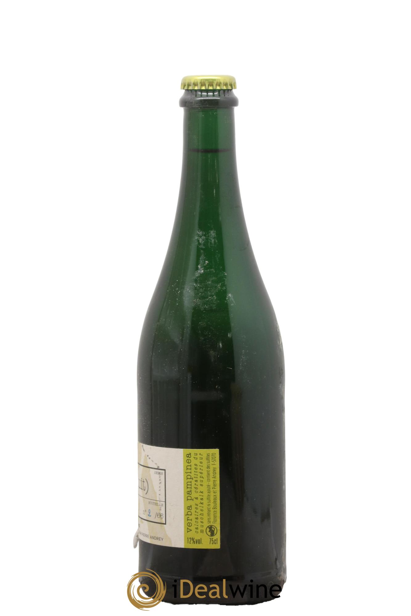 Vin de France PG 18 Verba Pampinea Domaine Pierre Andrey 2018 - Posten von 1 Flasche - 1