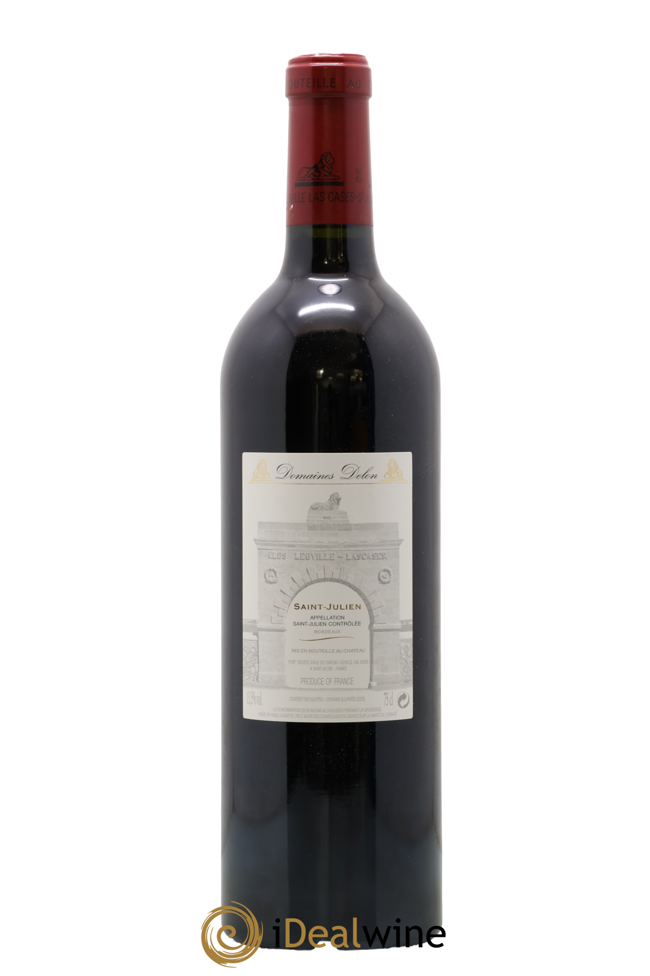 Château Léoville Las Cases 2ème Grand Cru Classé 2010 - Lot of 1 bottle - 1