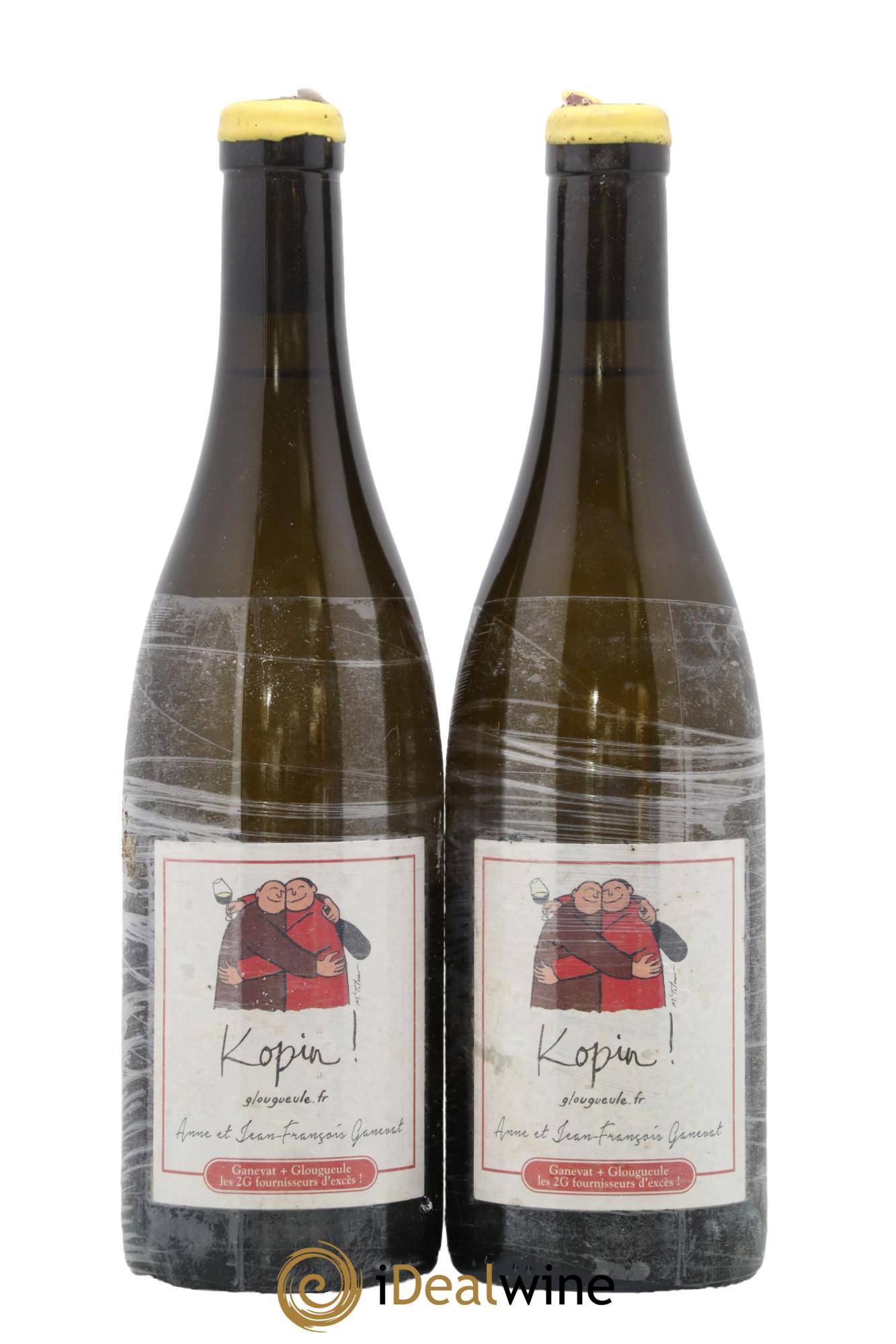 Vin de France Kopin Anne et Jean François Ganevat - Lot of 2 bottles - 0