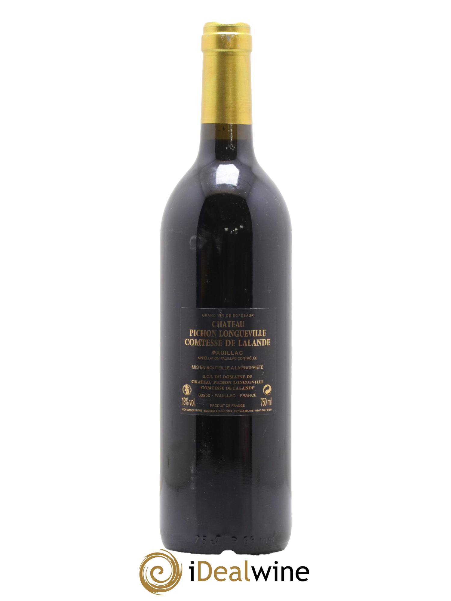 Château Pichon Longueville Comtesse de Lalande 2ème Grand Cru Classé 2009 - Lotto di 1 bottiglia - 1