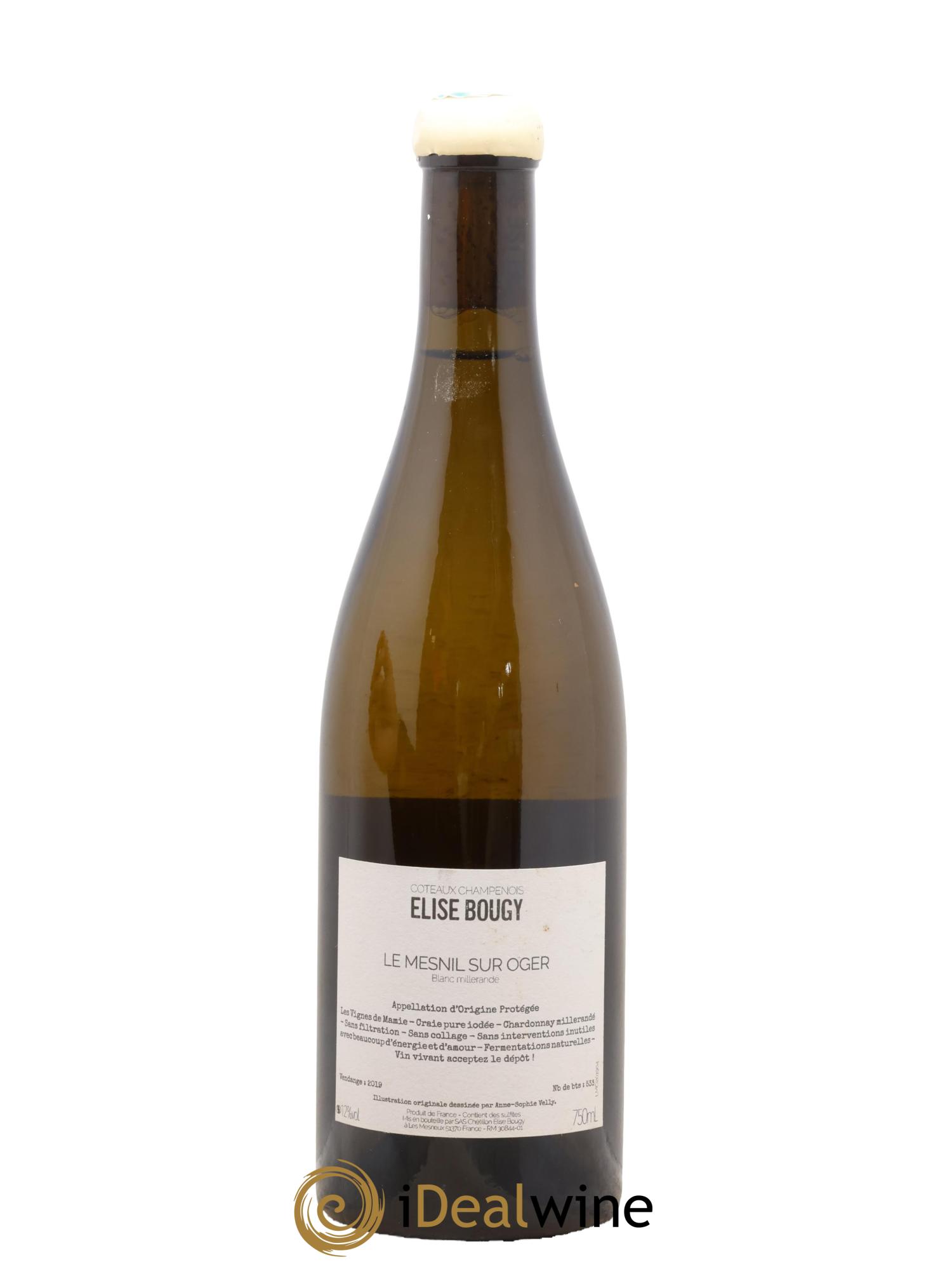 Coteaux Champenois Ne pas faire sans blanc Elise Bougy 2019 - Lotto di 1 bottiglia - 1