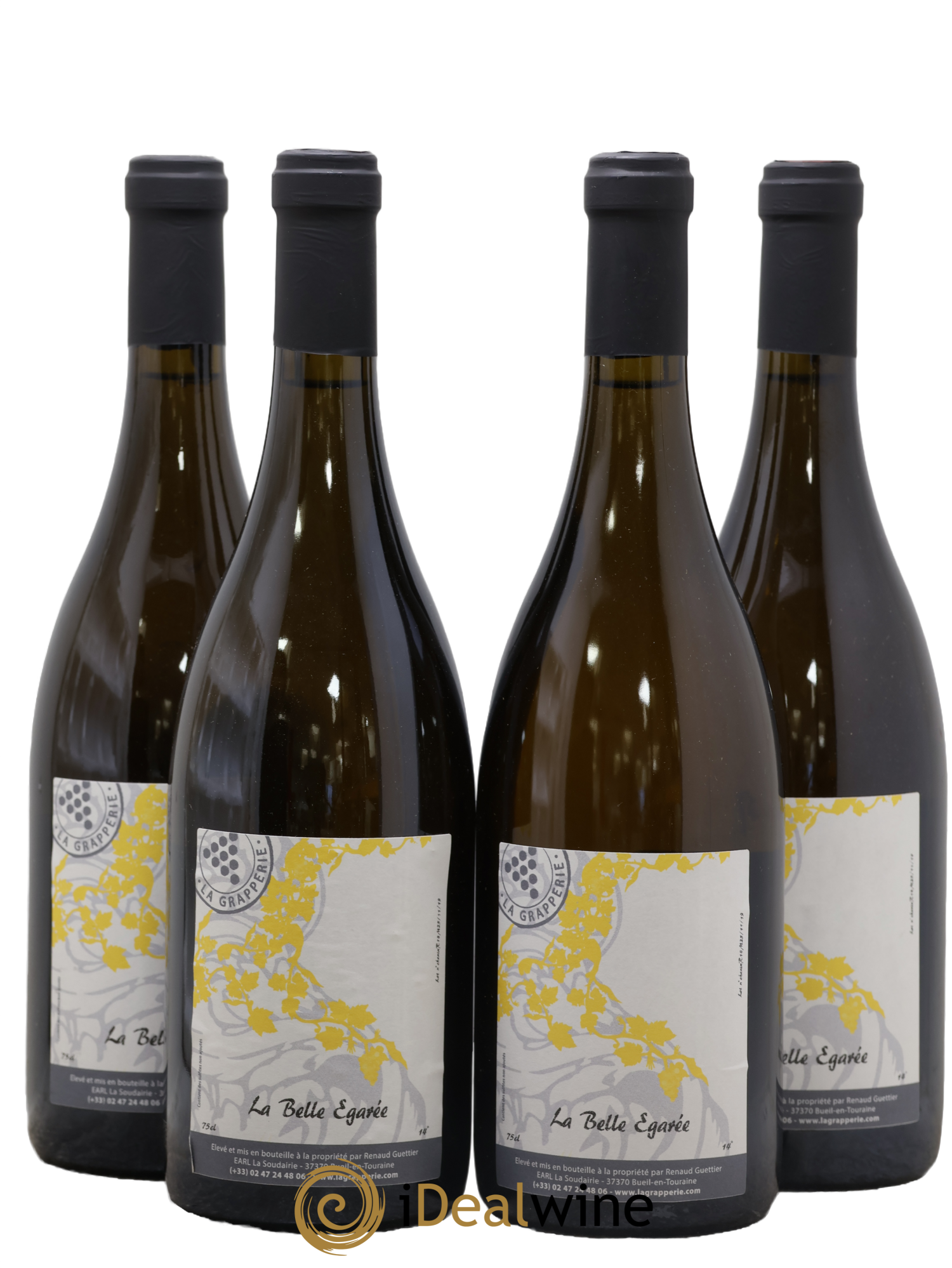 Vin de France La Belle Egarée La Grapperie 2018 - Lot of 4 bottles - 0