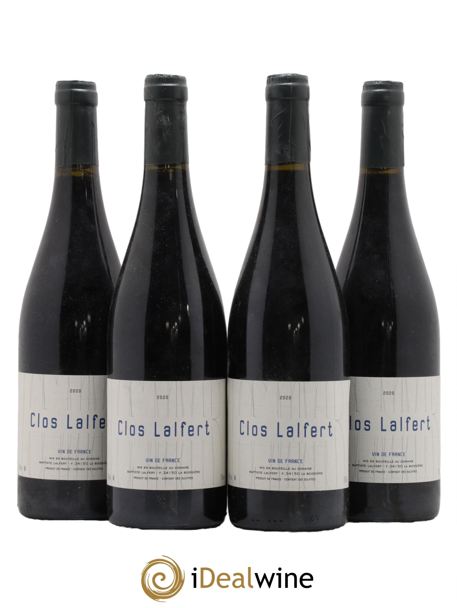 Vin de France Clos Lalfert - Baptiste Lalfert 2020 - Lot de 4 bouteilles - 0
