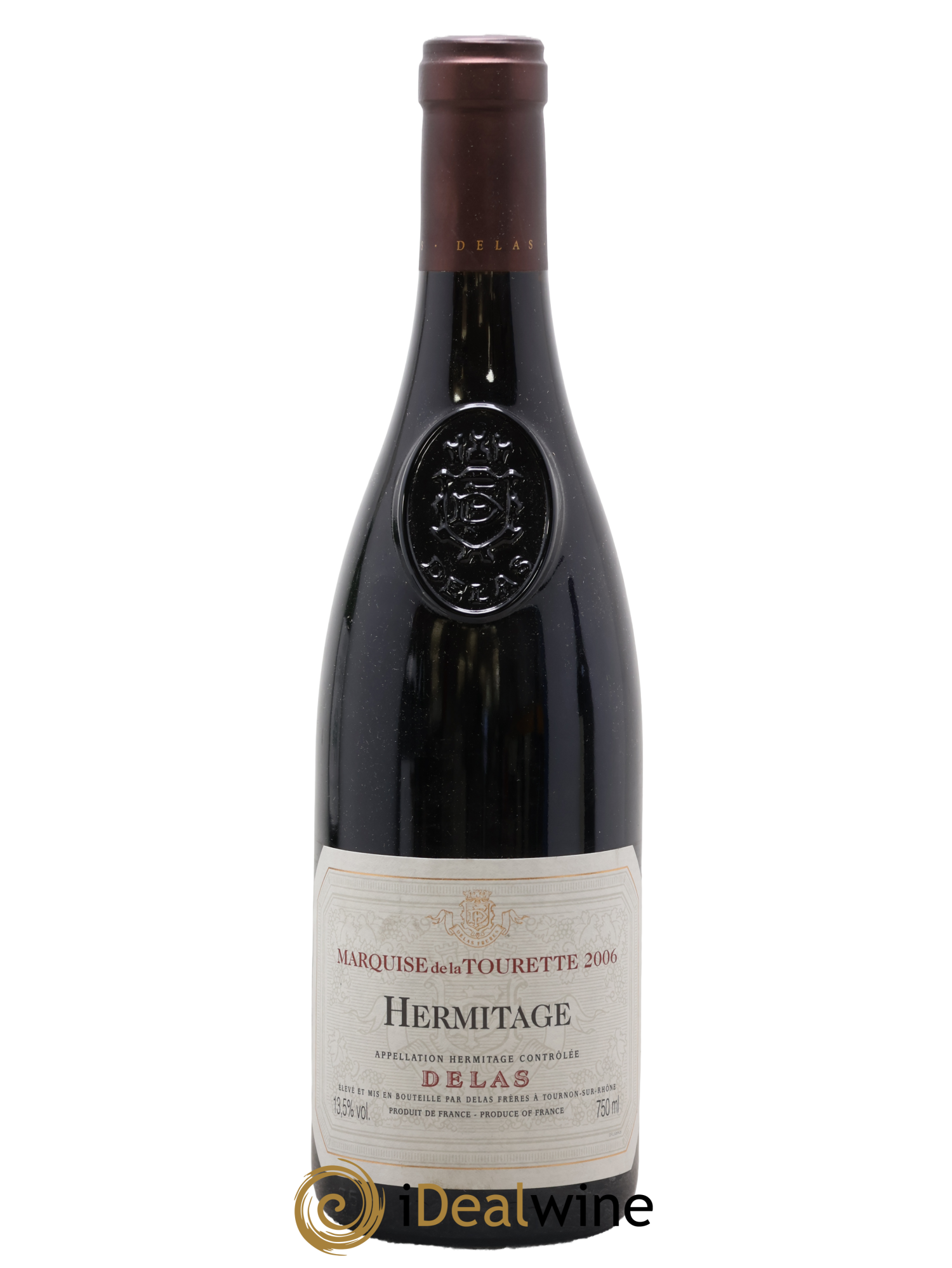 Hermitage Marquise de la Tourette Delas Frères 2006 - Lotto di 1 bottiglia - 0