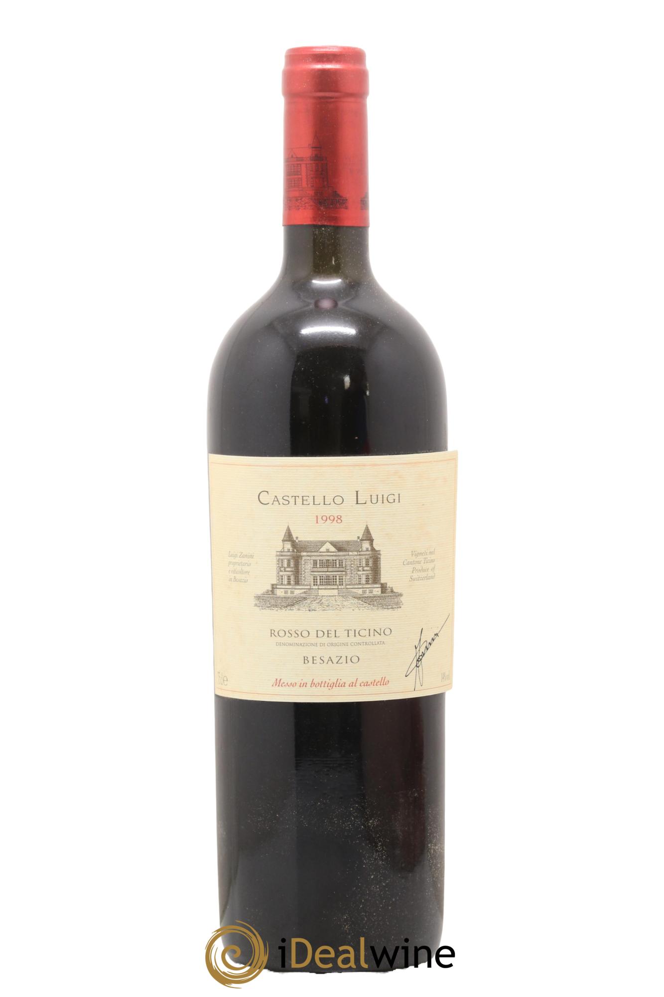 Ticino DOC Besazio Castello Luigi 1998 - Lot of 1 bottle - 0