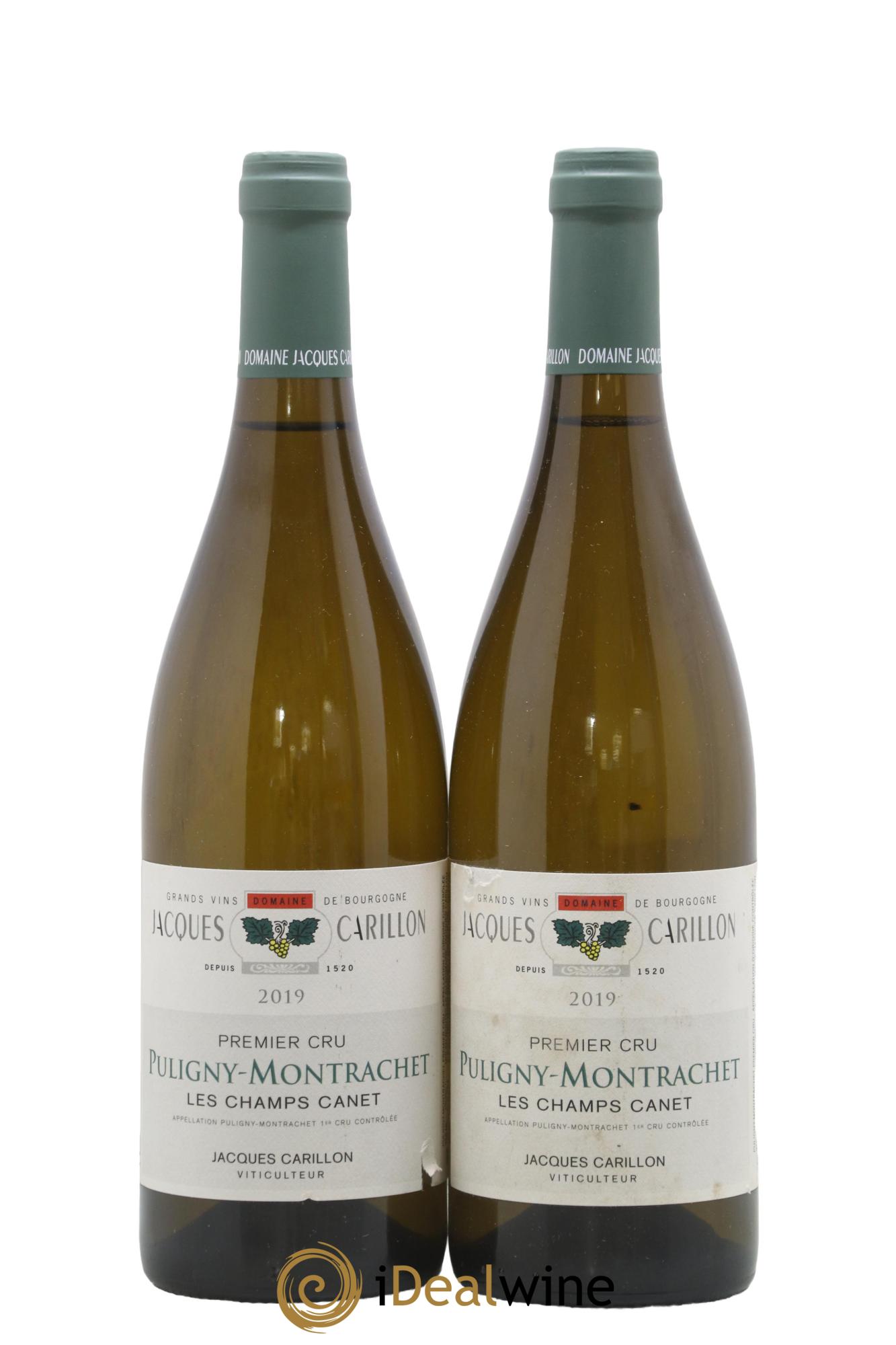 Puligny-Montrachet 1er Cru Les Champs Canet Jacques Carillon (Domaine) 2019 - Posten von 2 Flaschen - 0