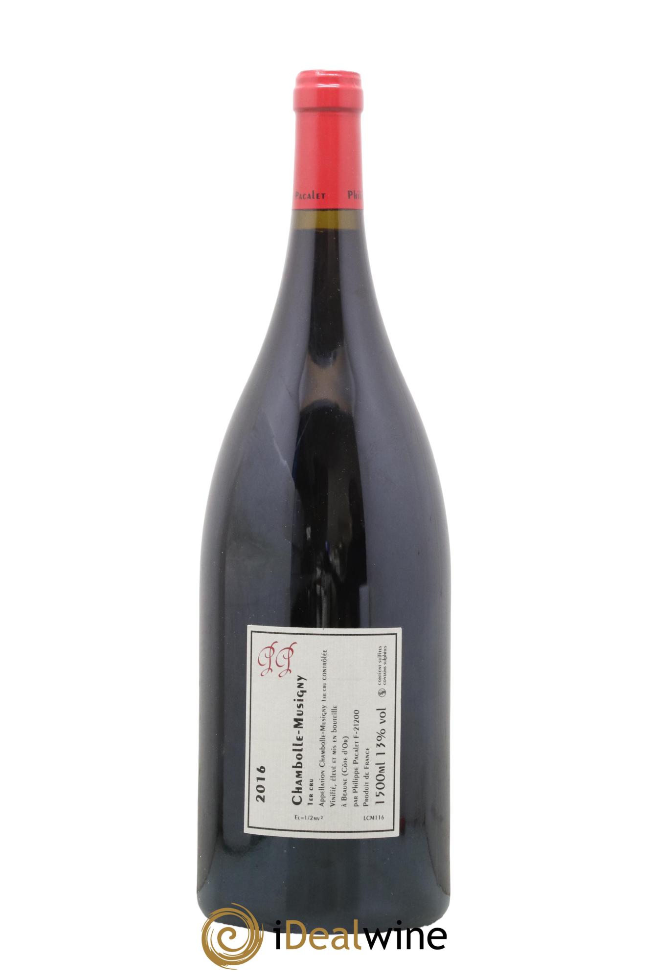 Chambolle-Musigny 1er Cru Philippe Pacalet 2016 - Lot de 1 magnum - 1