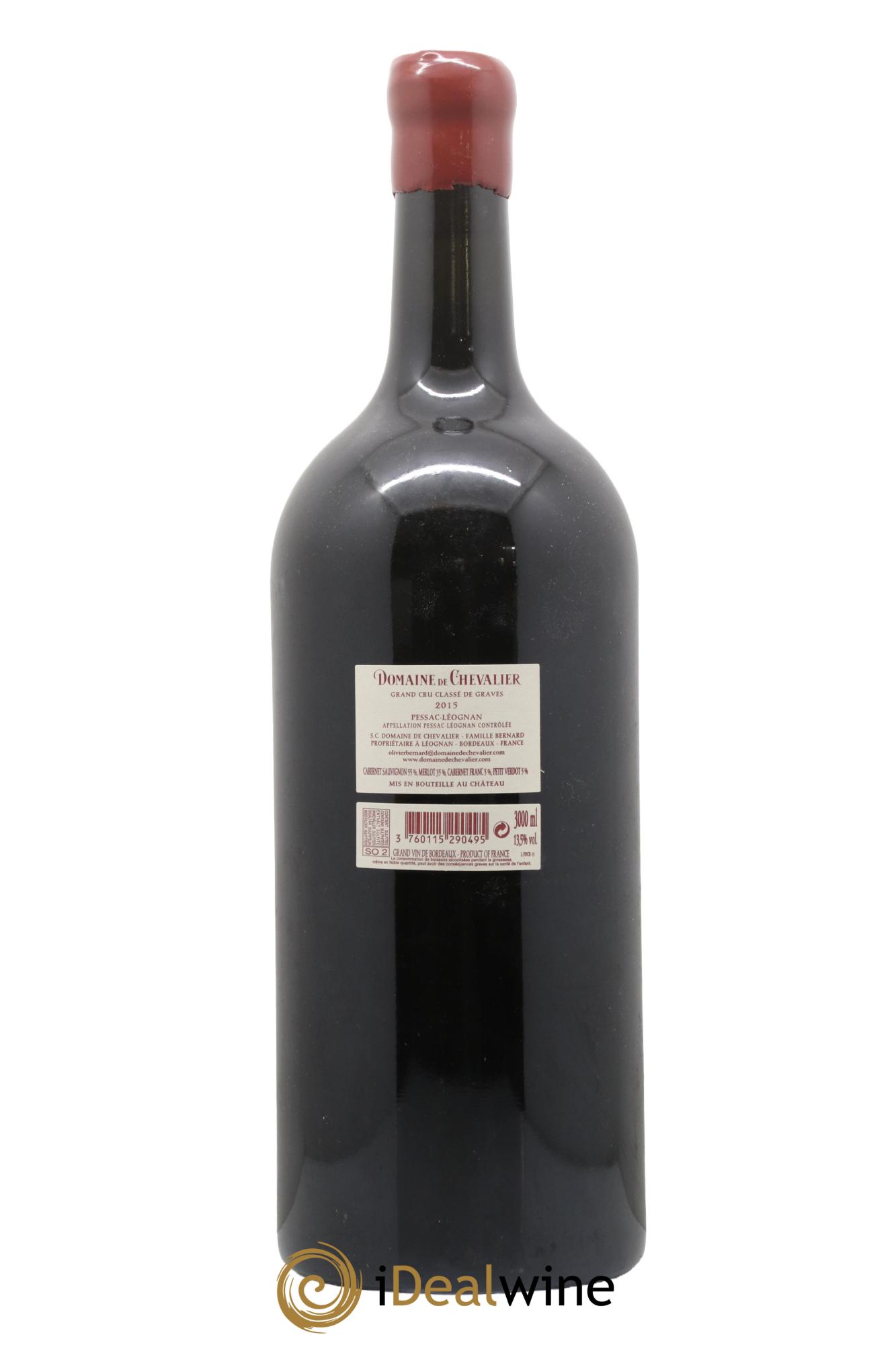 Domaine de Chevalier Cru Classé de Graves 2015 - Lot of 1 double magnum - 1