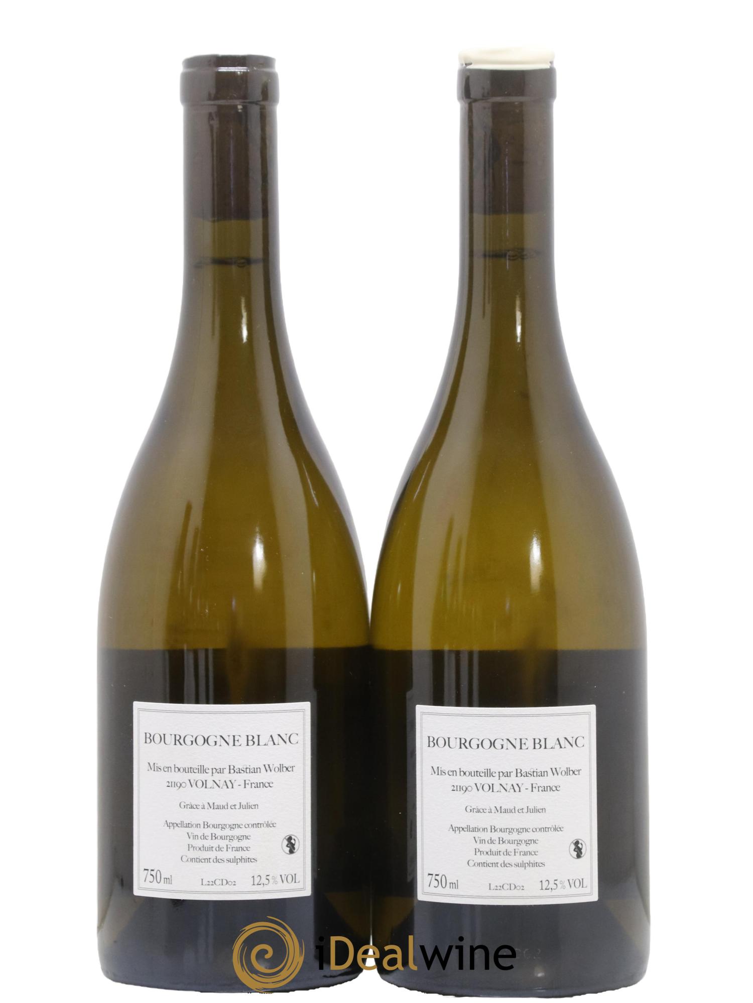 Bourgogne Laisse Tomber Bastian Wolber 2022 - Lot de 2 bouteilles - 1