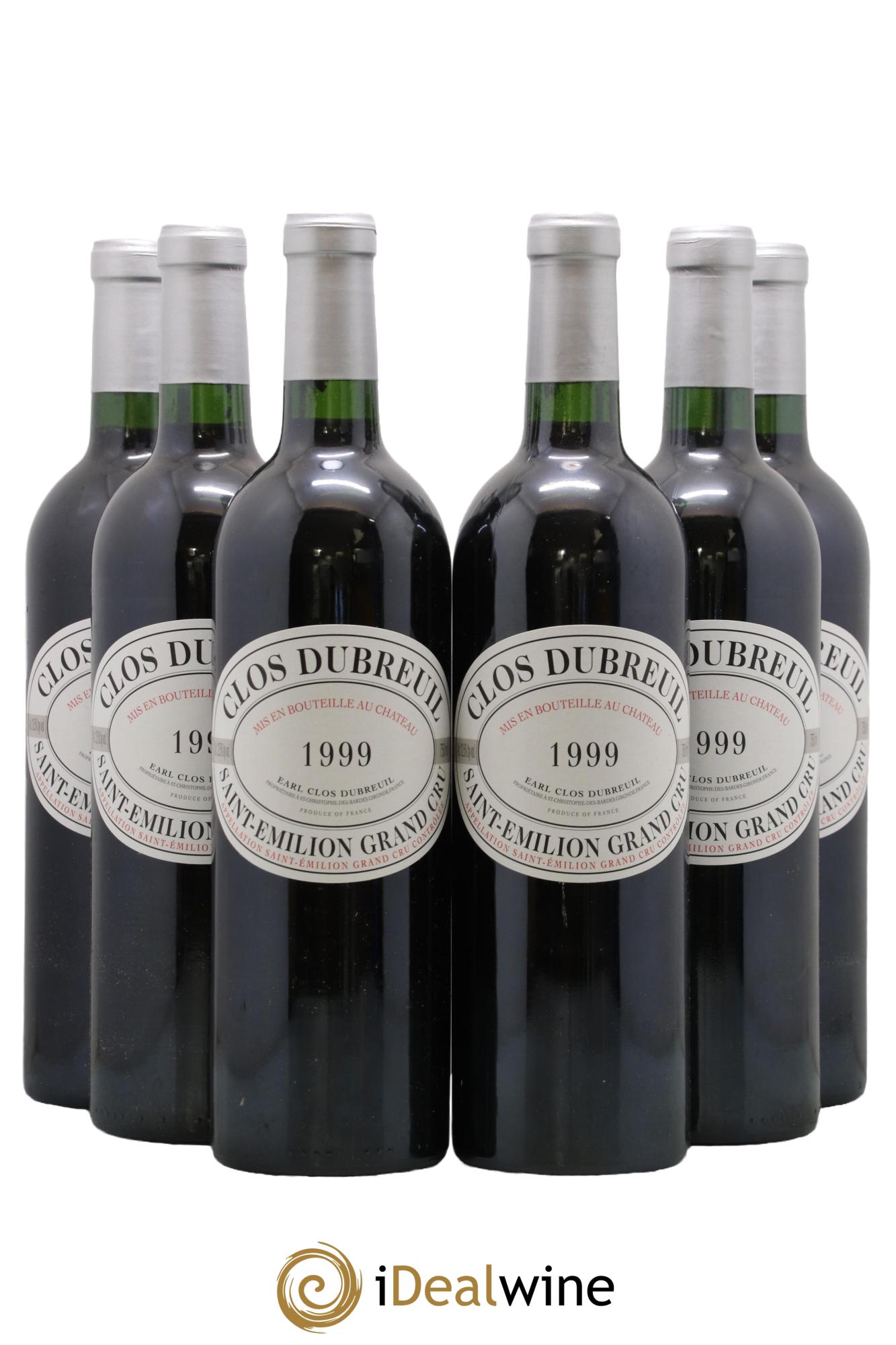 Clos Dubreuil Grand Cru Classé 1999 - Lot of 6 bottles - 0