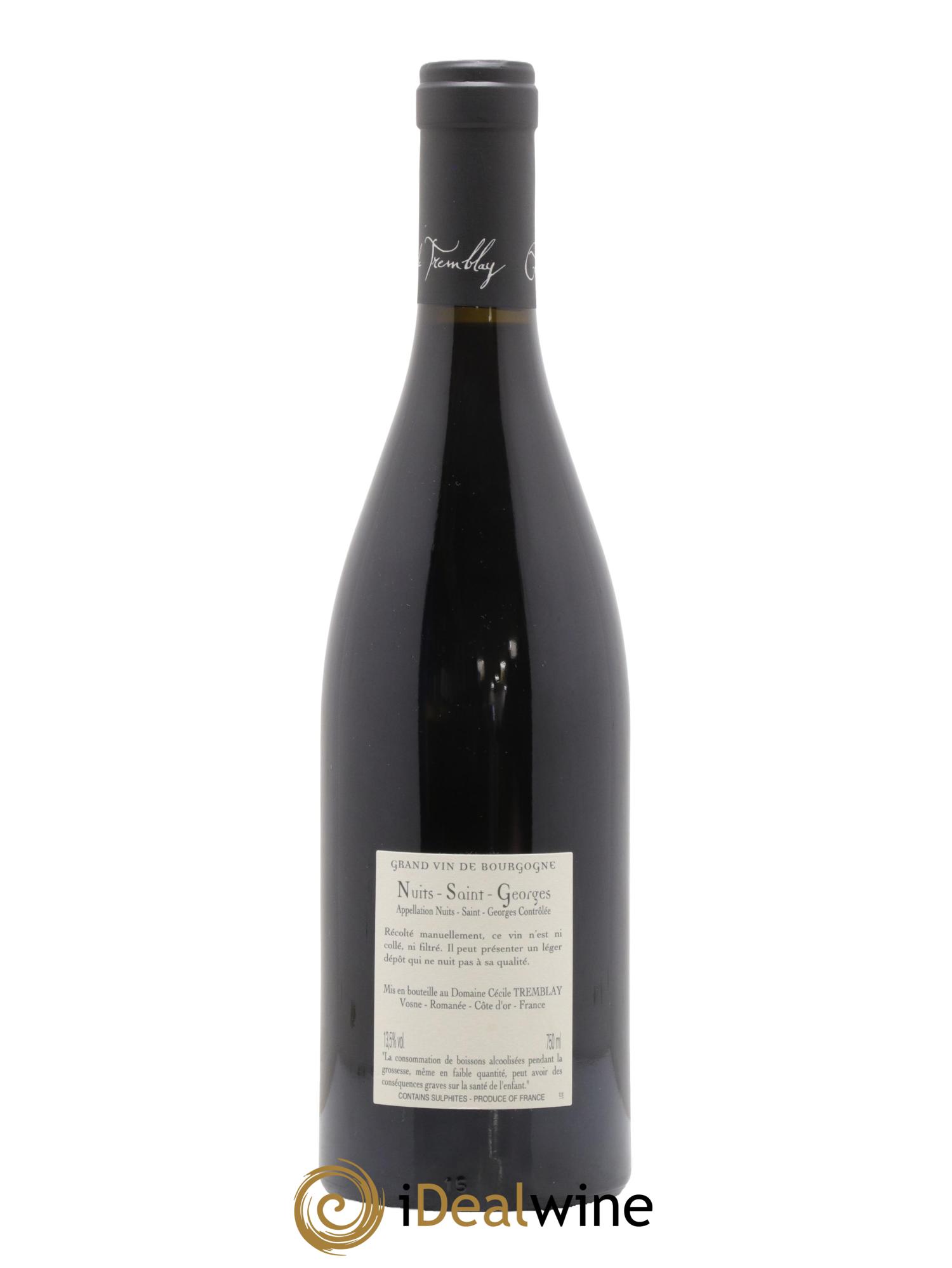 Nuits-Saint-Georges Albuca Cécile Tremblay 2020 - Lot of 1 bottle - 1