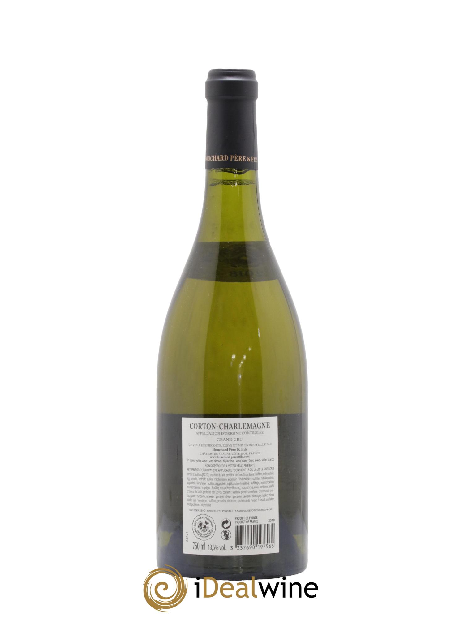 Corton-Charlemagne Grand Cru Bouchard Père & Fils 2018 - Lot of 1 bottle - 1