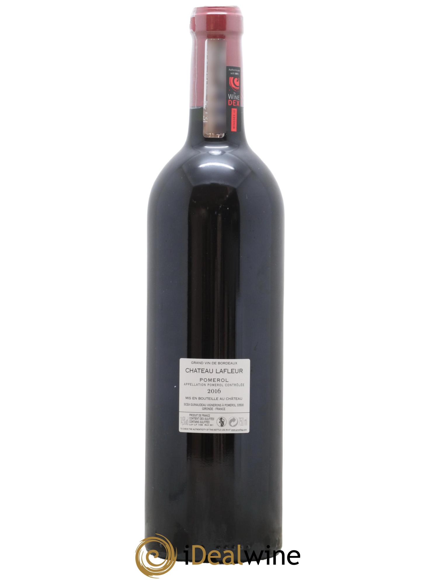 Château Lafleur 2016 - Lot de 1 bouteille - 1