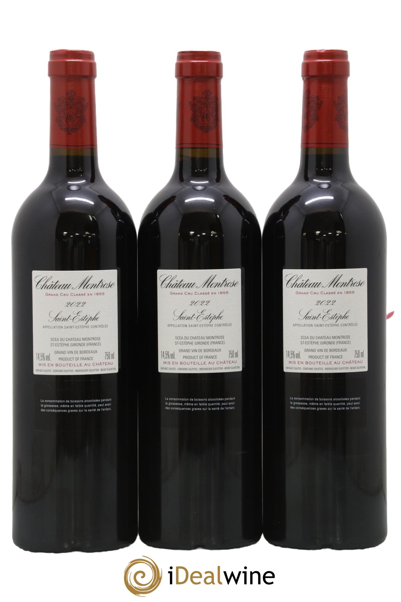 Château Montrose 2ème Grand Cru Classé 2022 - Lot of 6 bottles - 4