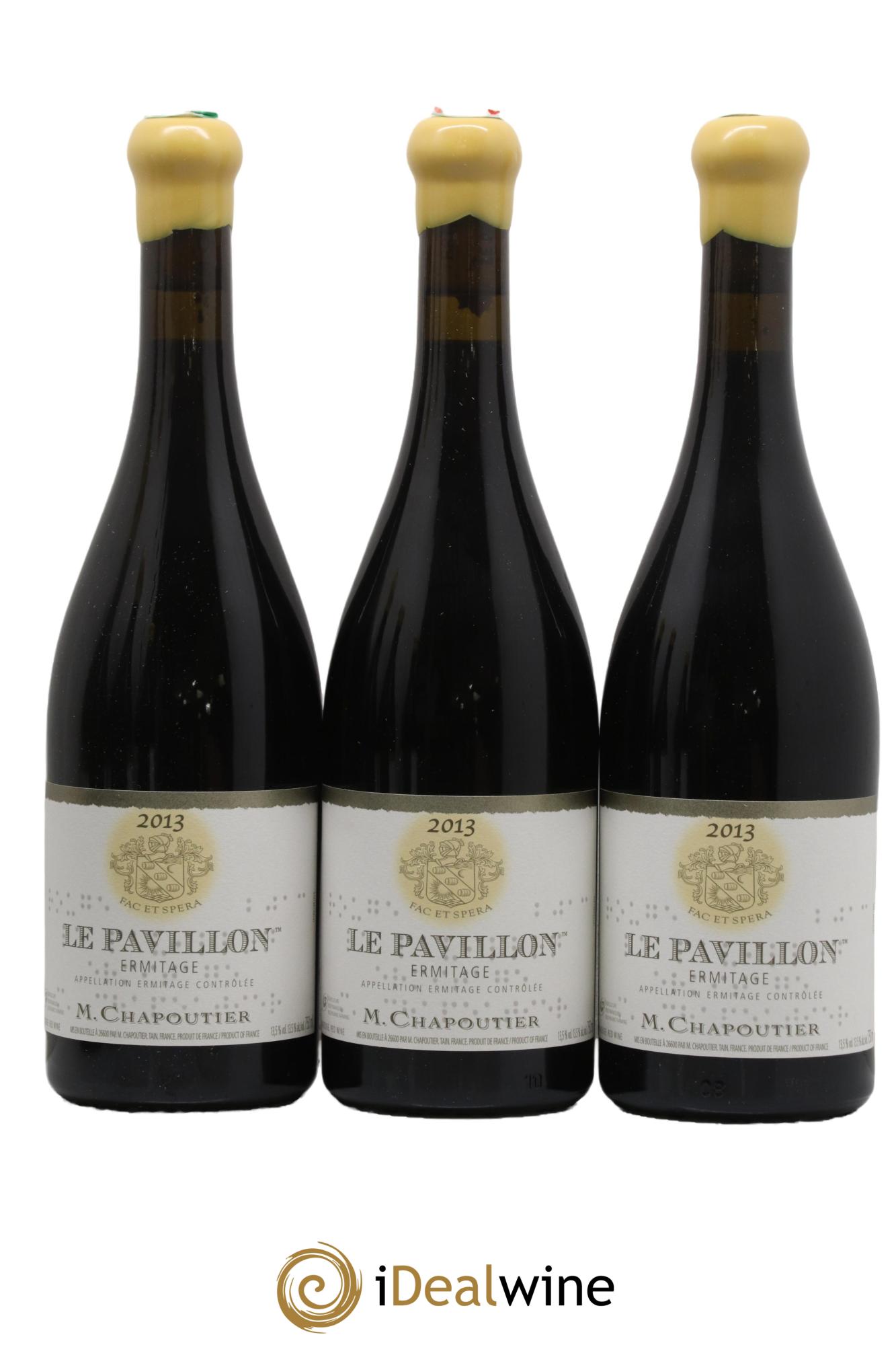 Hermitage Ermitage Le Pavillon Chapoutier 2013 - Lot de 6 bouteilles - 2
