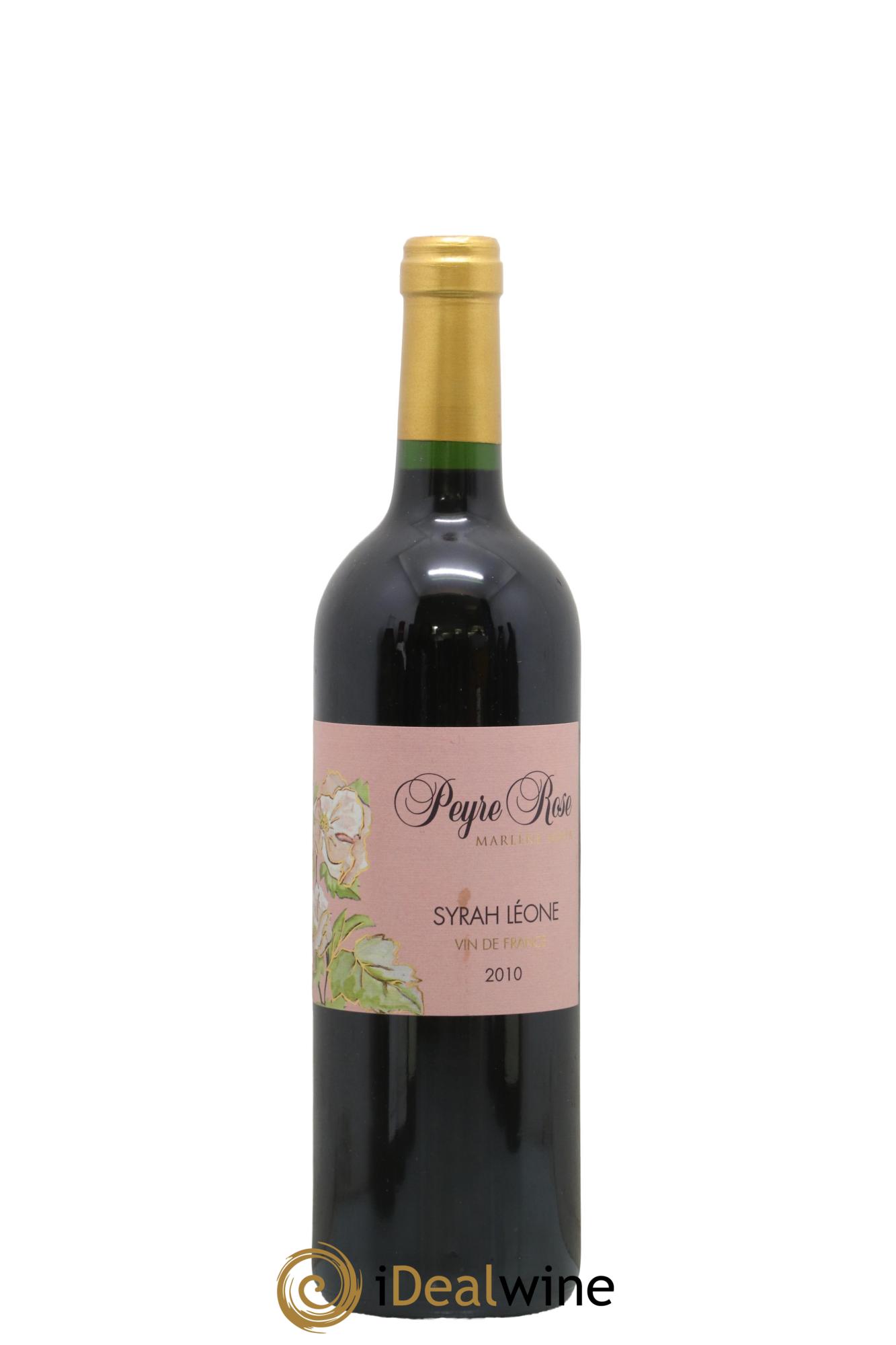 Coteaux du Languedoc Domaine Peyre Rose Belle Léone (anciennement Syrah Léone) Marlène Soria 2010 - Lot de 1 bouteille - 0