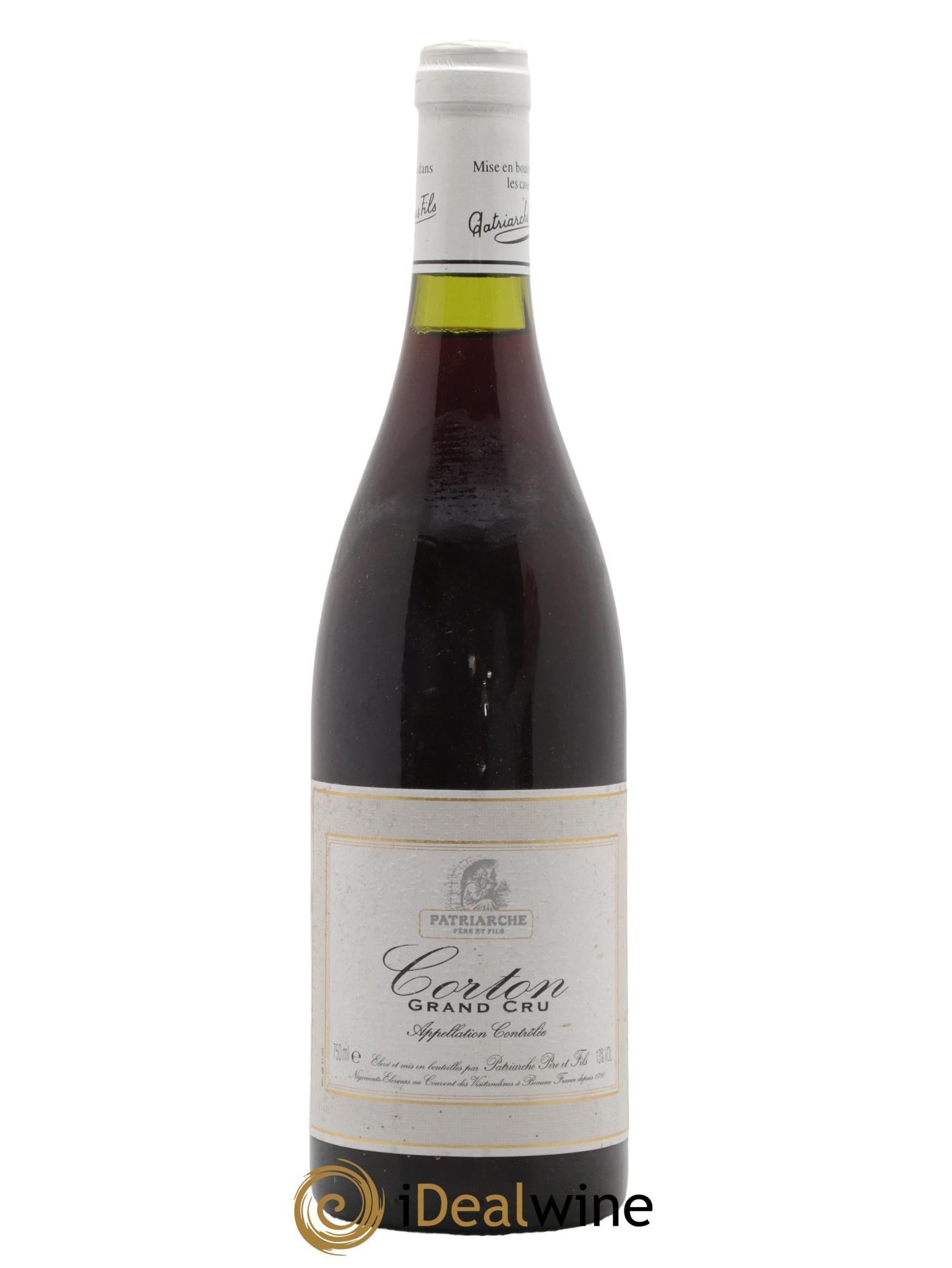 Corton Grand Cru Domaine Patriarches 2000 - Lot de 1 bouteille - 0