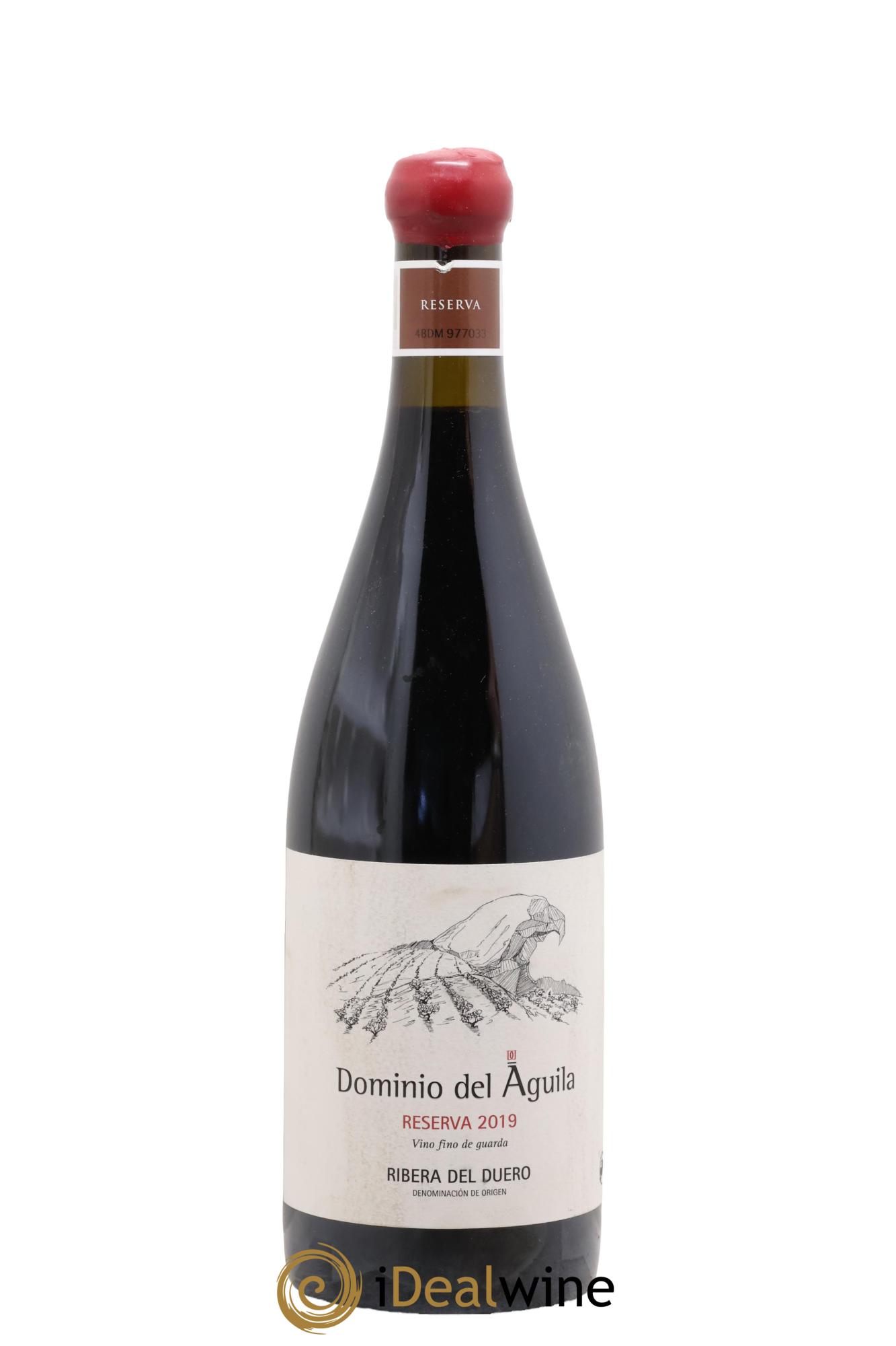 Ribera Del Duero DO Reserva Dominio Del Aguila 2019 - Lot de 1 bouteille - 0