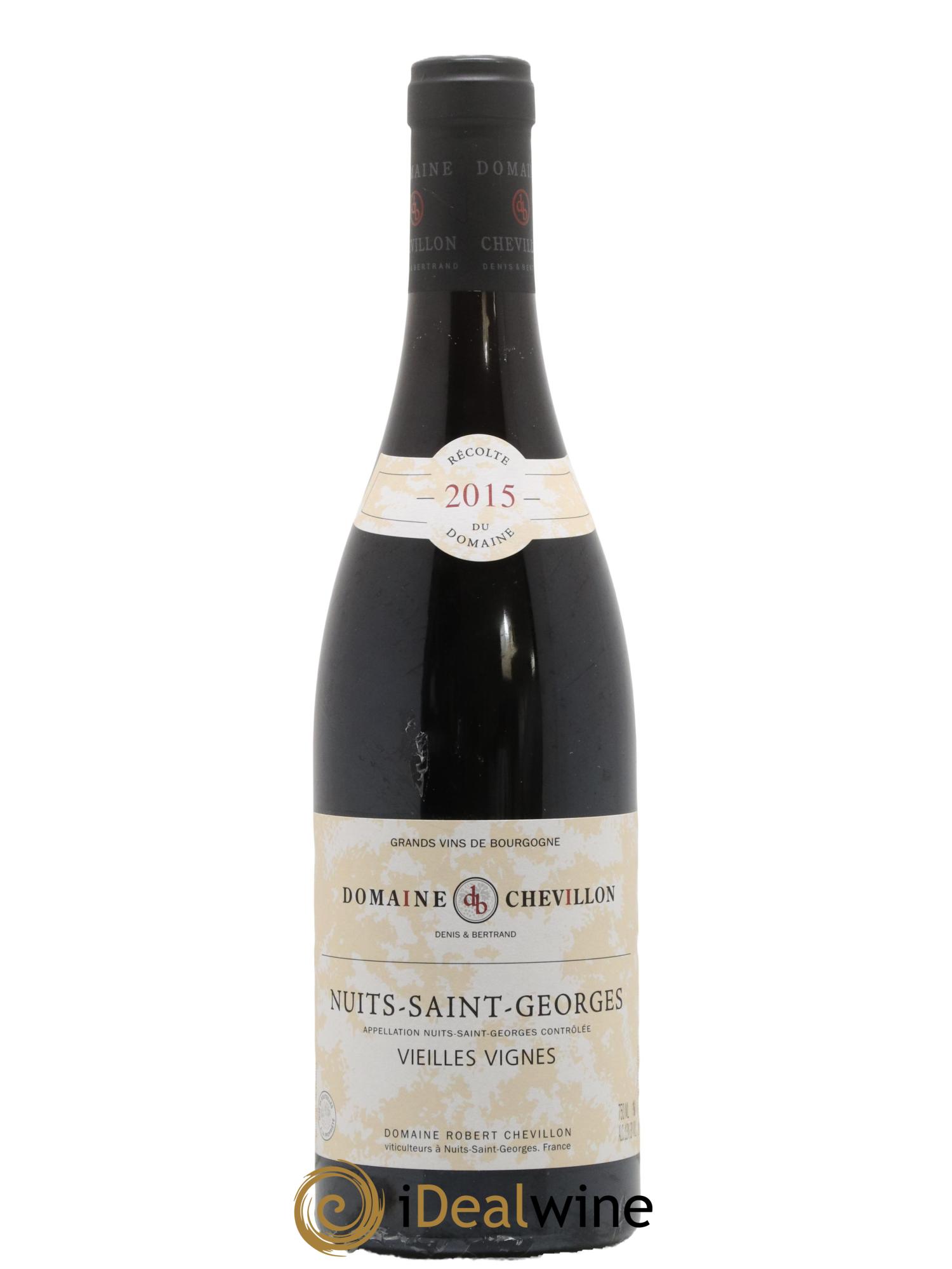 Nuits-Saint-Georges Vieilles vignes Robert Chevillon 2015 - Lot de 1 bouteille - 0