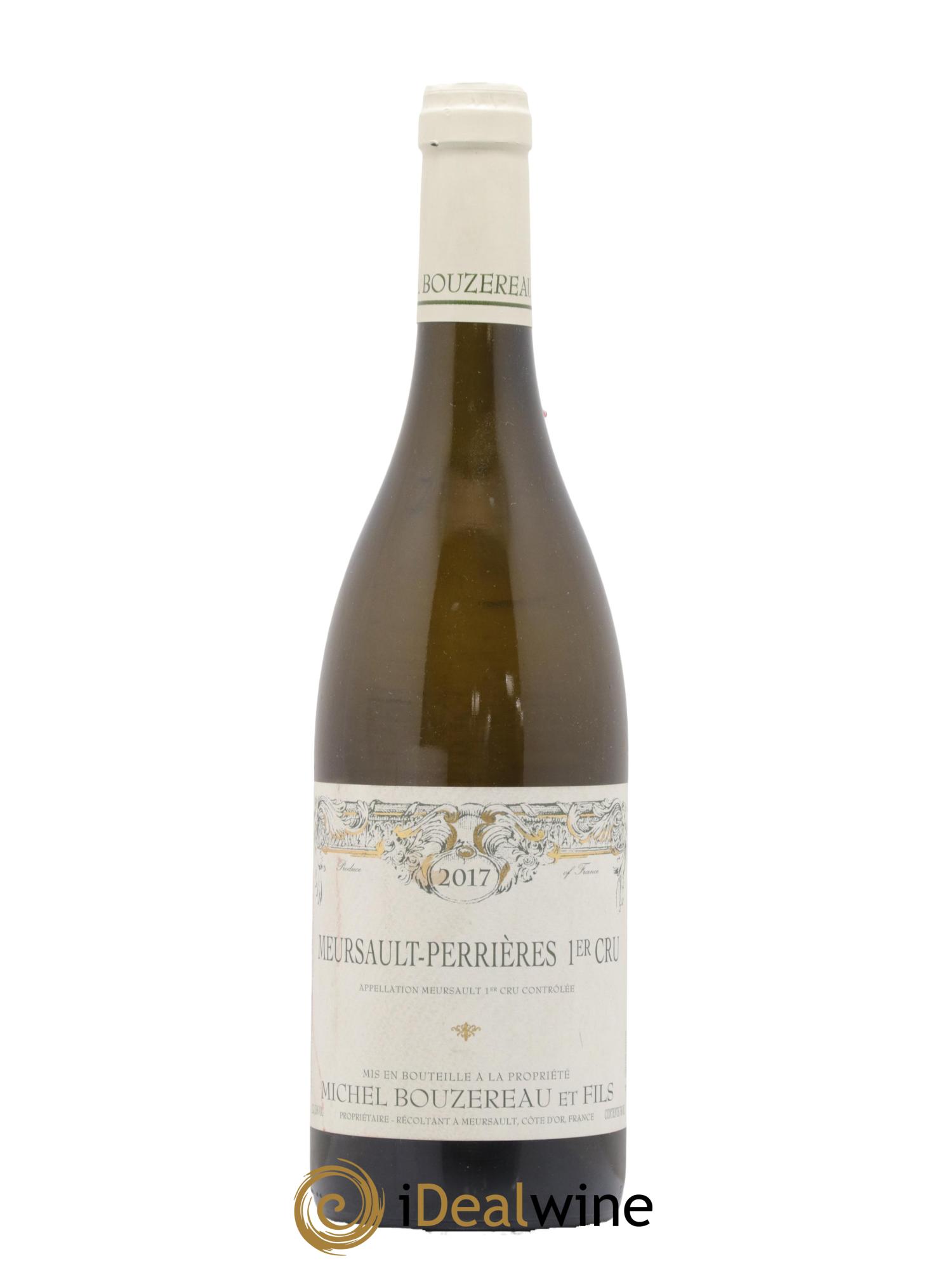 Meursault 1er Cru Perrières Michel Bouzereau et Fils (Domaine) 2017 - Lot de 1 bouteille - 0