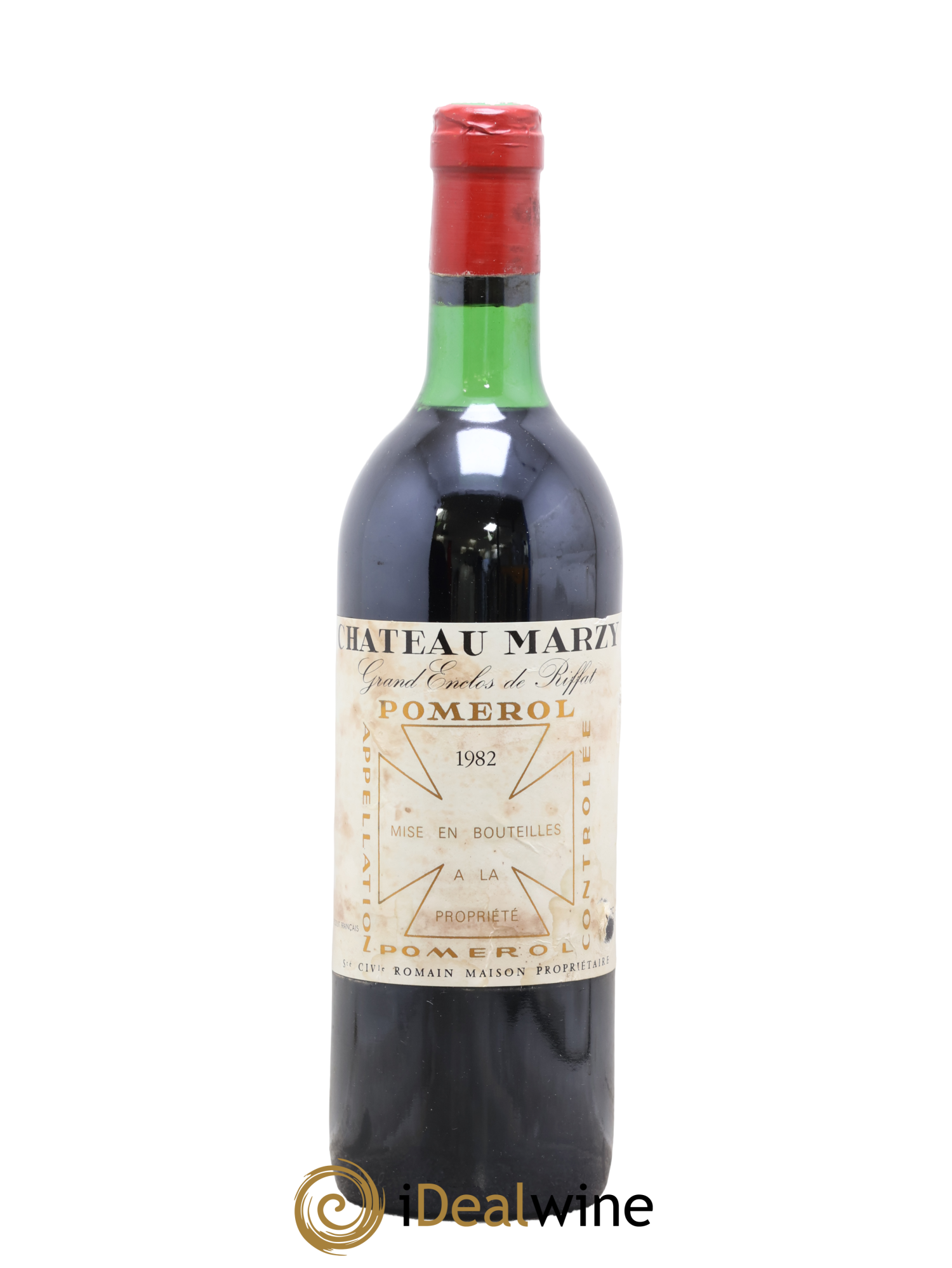 Pomerol Château Marzy 1982 - Lot of 1 bottle - 0