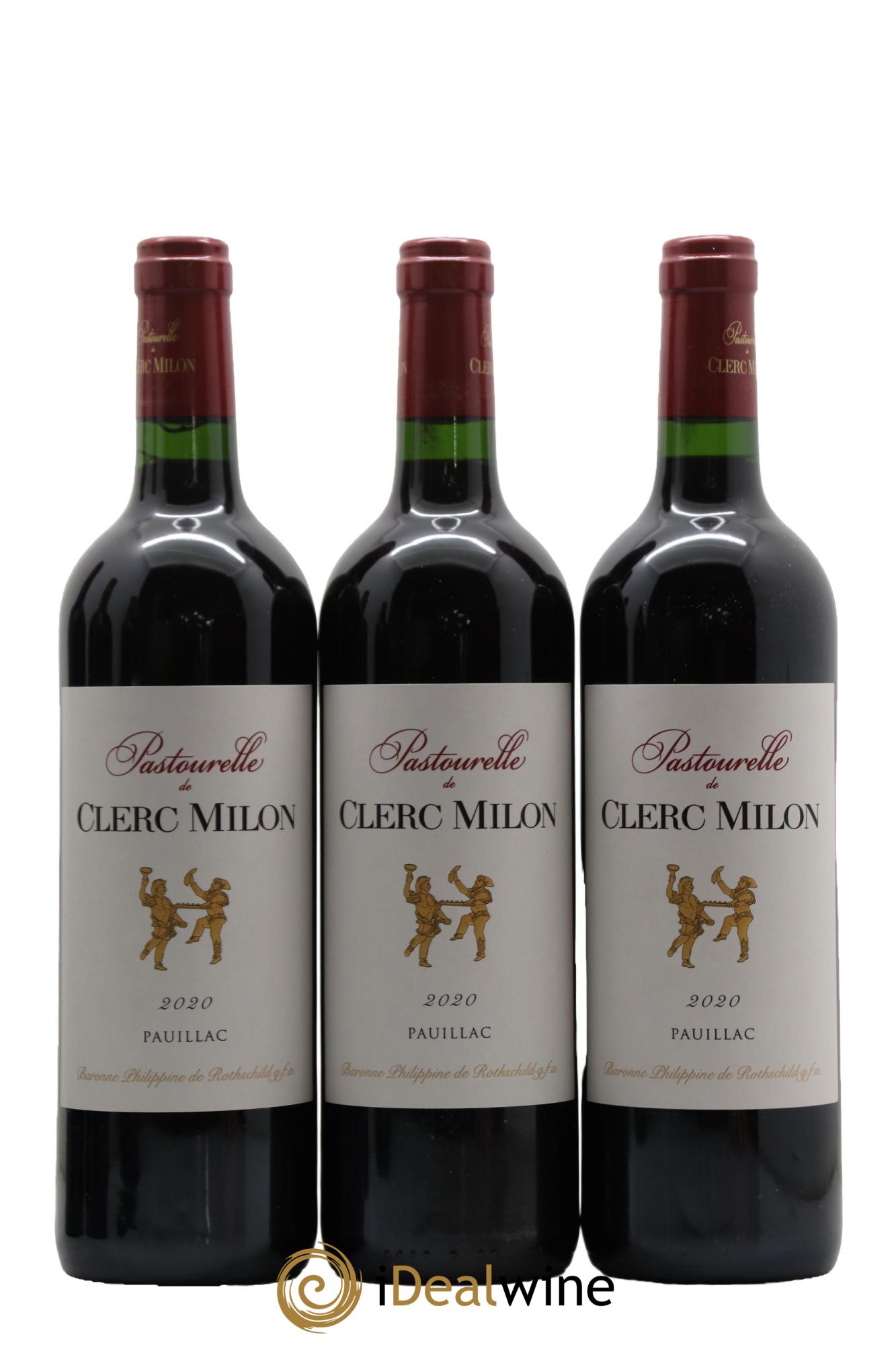 Pauillac Pastourelle Château De Clerc Million 2020 - Lot de 6 bouteilles - 1