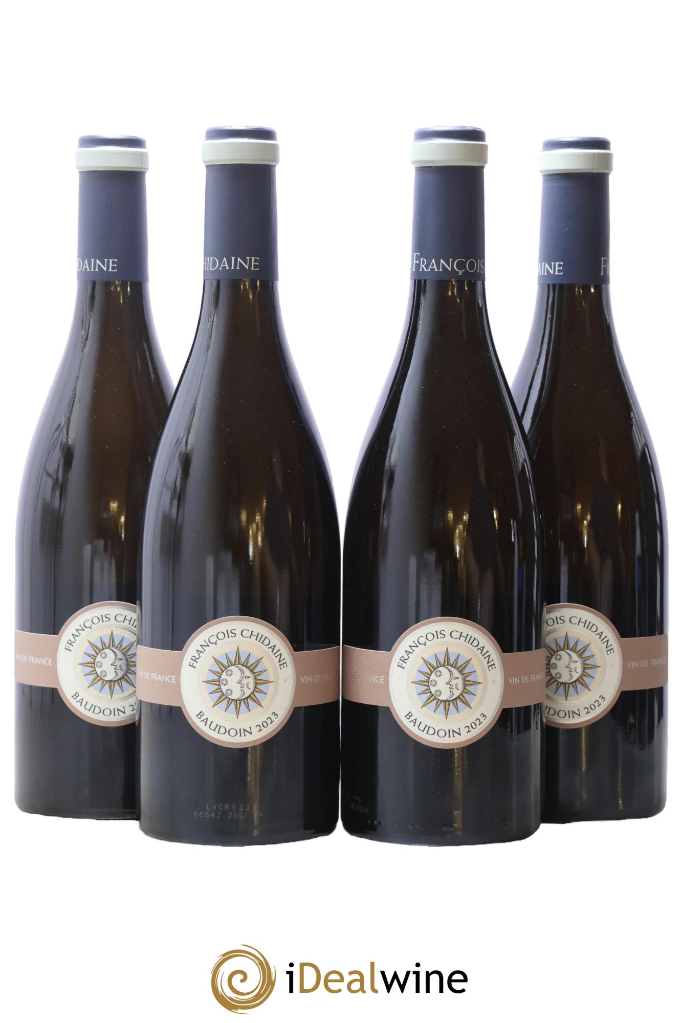 Vin de France Baudoin François Chidaine 2023 - Lote de 4 botellas - 0