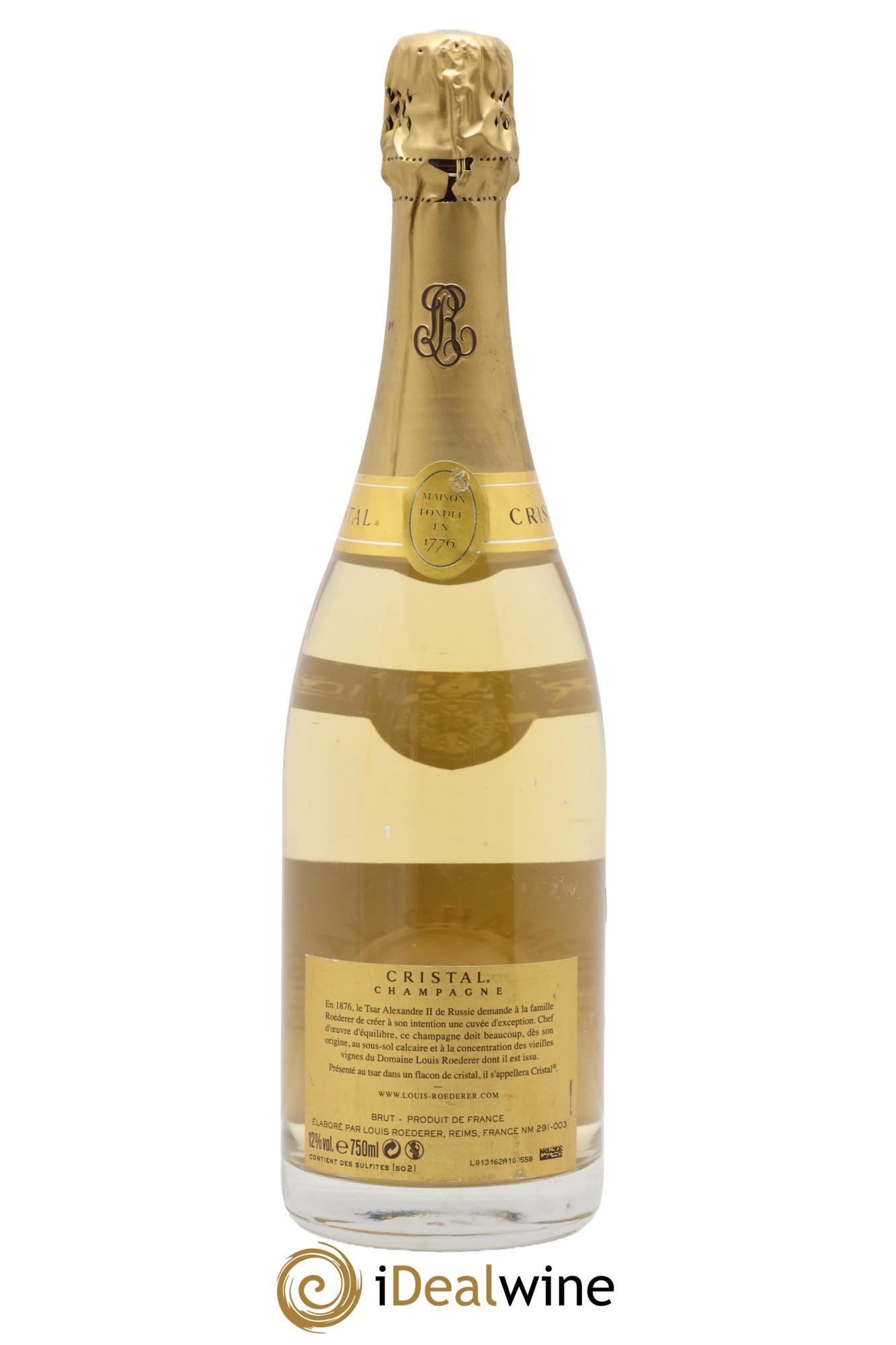 Cristal Louis Roederer 2008 - Lot de 1 bouteille - 1
