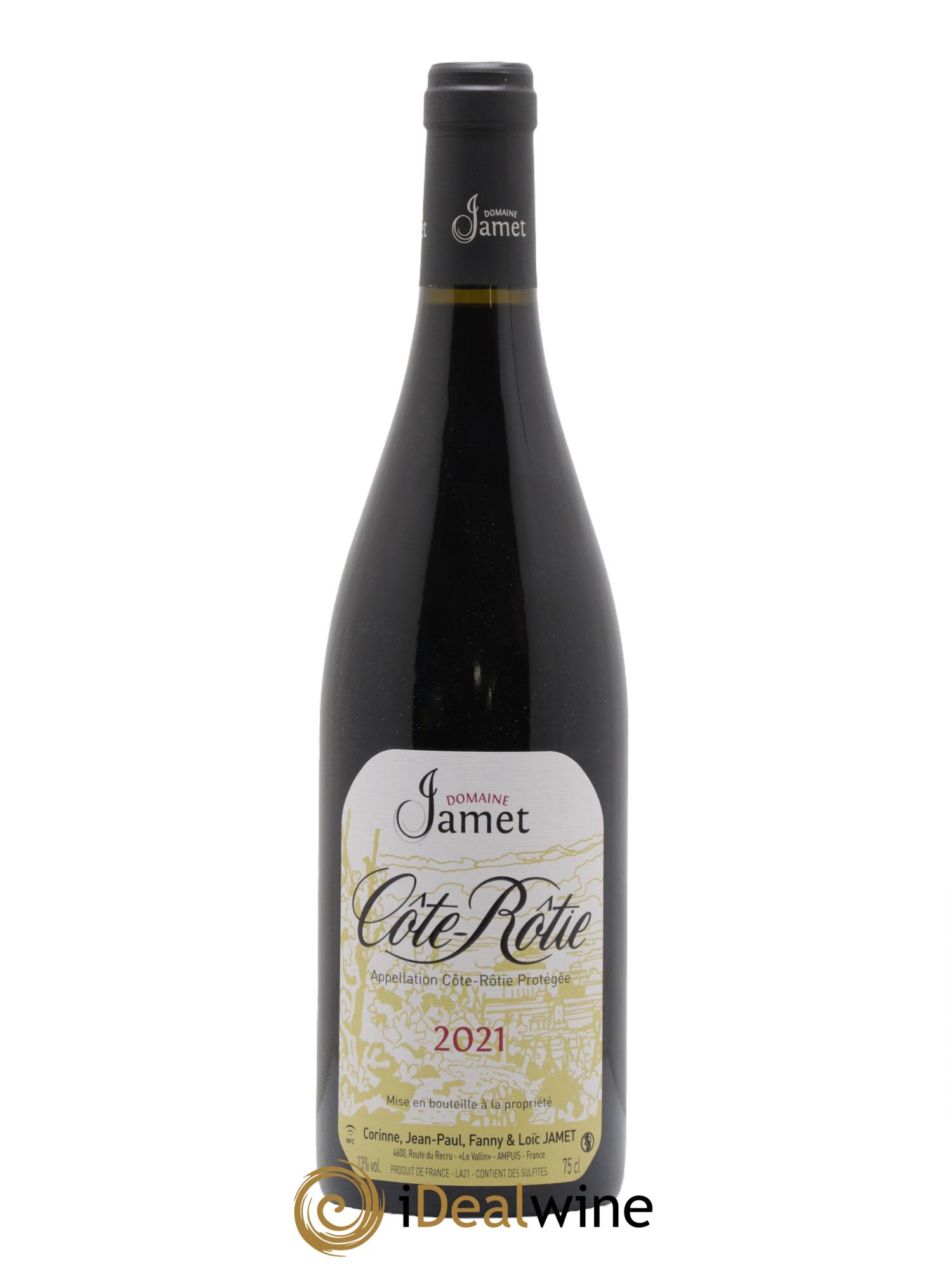 Côte-Rôtie Jamet (Domaine) 2021 - Lot de 1 bouteille - 0