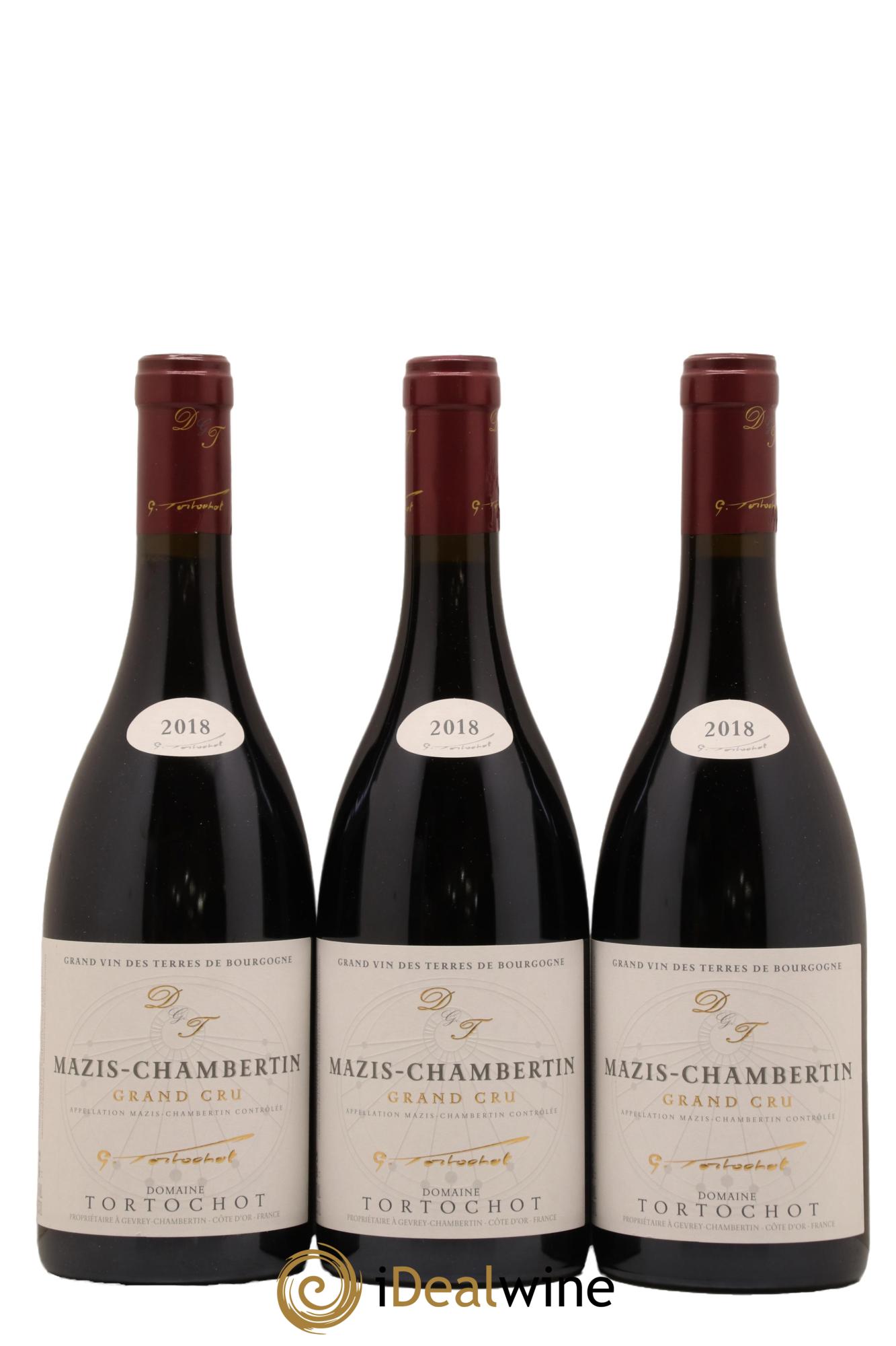 Mazis-Chambertin Grand Cru Tortochot (Domaine) 2018 - Lot de 3 bouteilles - 0
