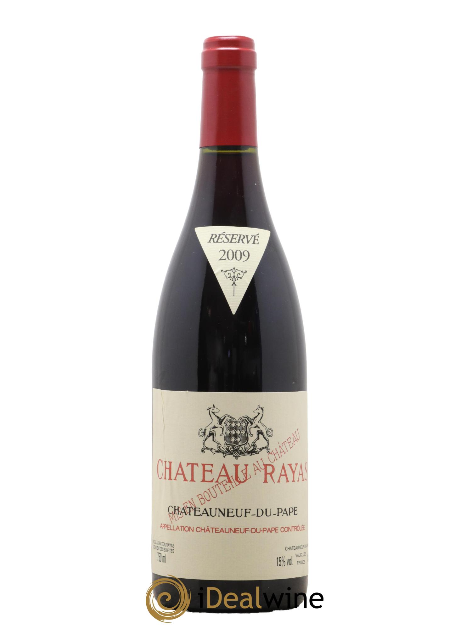 Châteauneuf-du-Pape Château Rayas Emmanuel Reynaud 2009 - Lot de 1 bouteille - 0