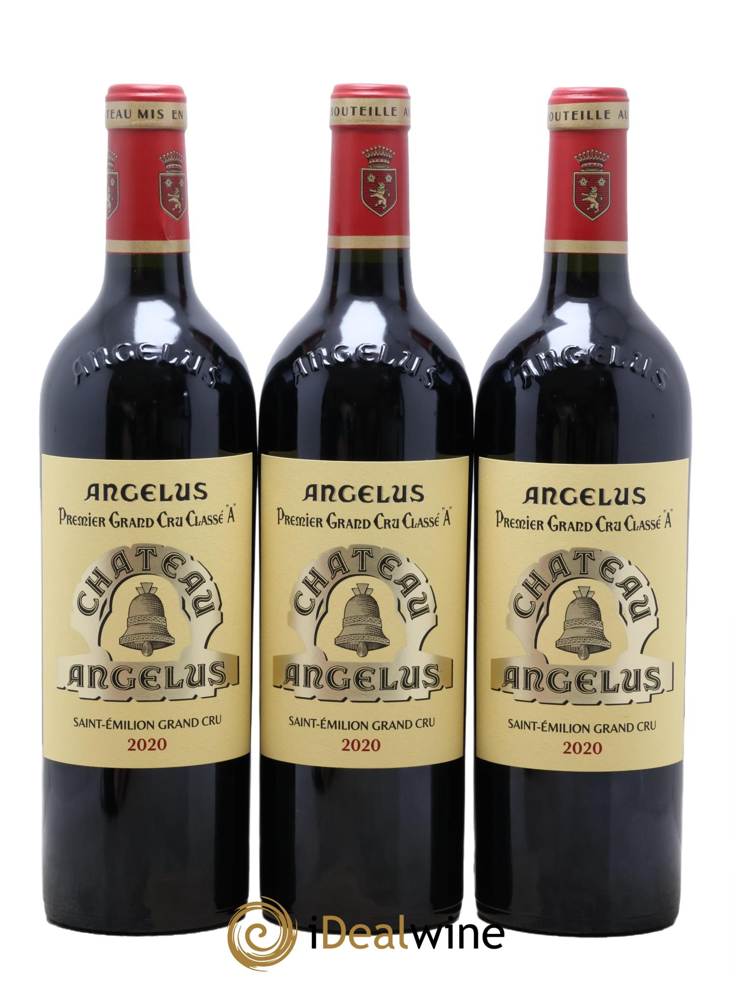 Château Angélus 1er Grand Cru Classé A 2020 - Lotto di 6 bottiglie - 1