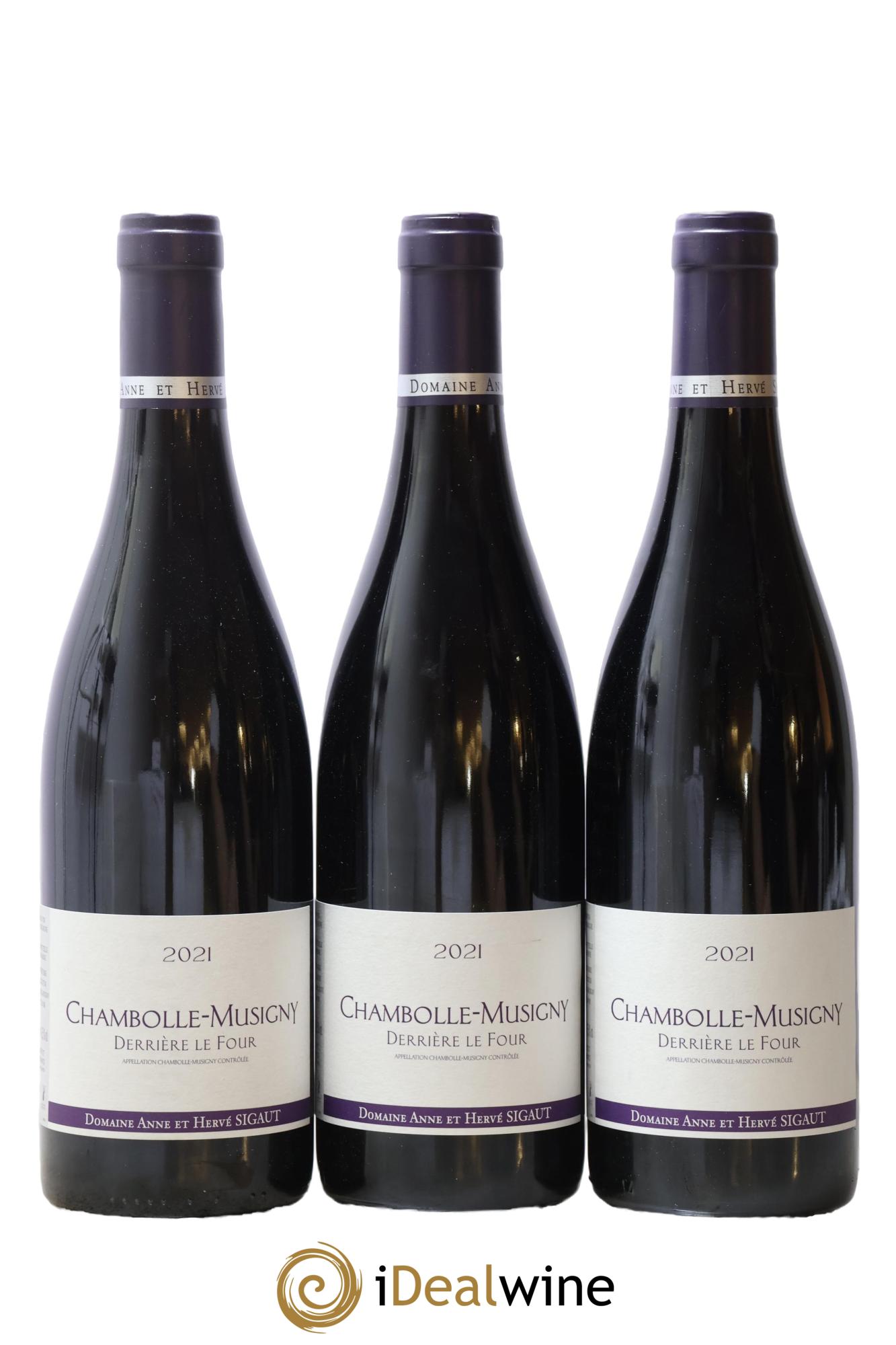 Chambolle-Musigny Derrière le Four Anne et Hervé Sigaut (Domaine) 2021 - Lot de 3 bouteilles - 0