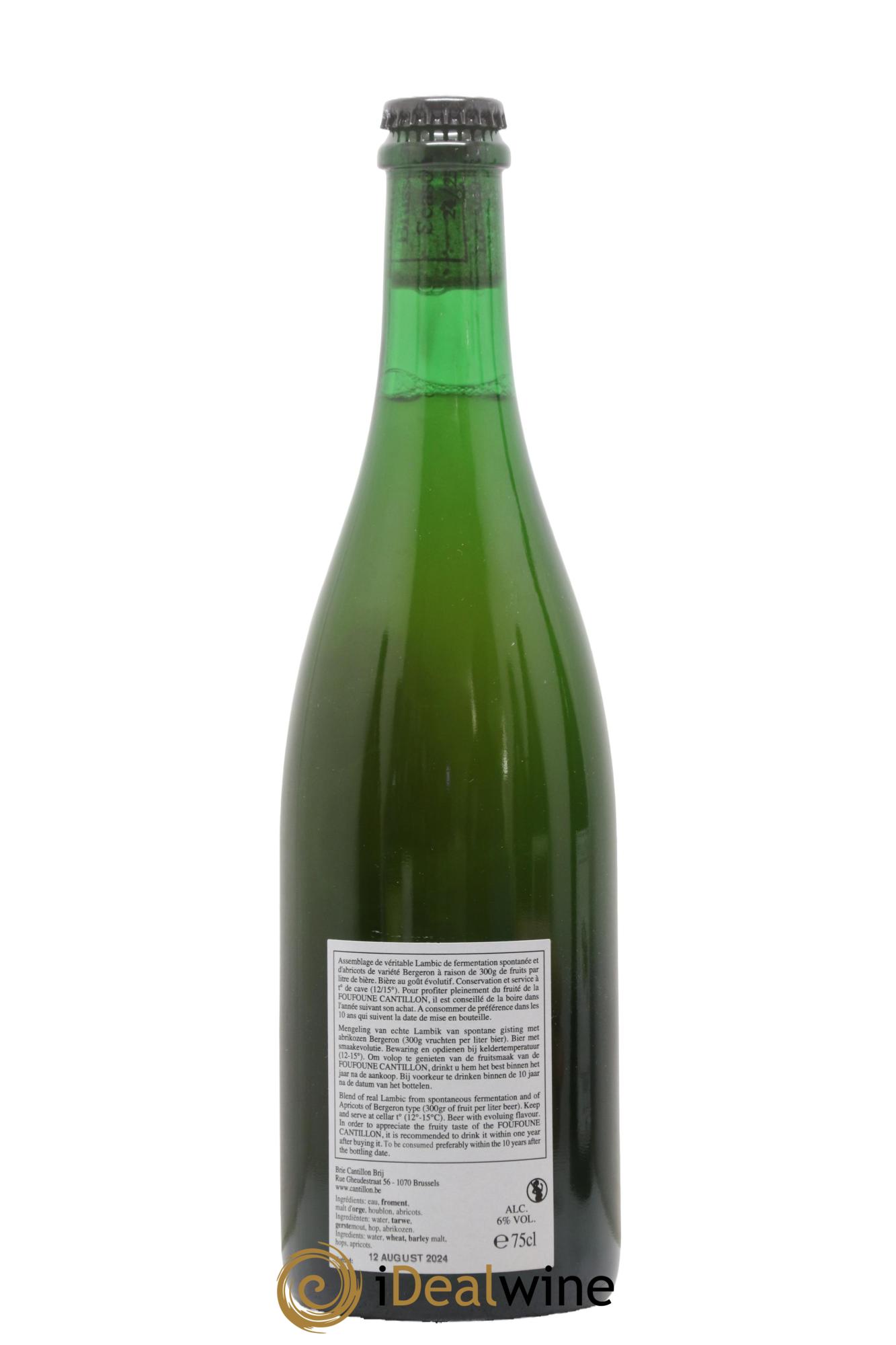 Bière Cuvée Fou'Foune Gueuze Cantillon (bottled 2024) - Lotto di 1 bottiglia - 1
